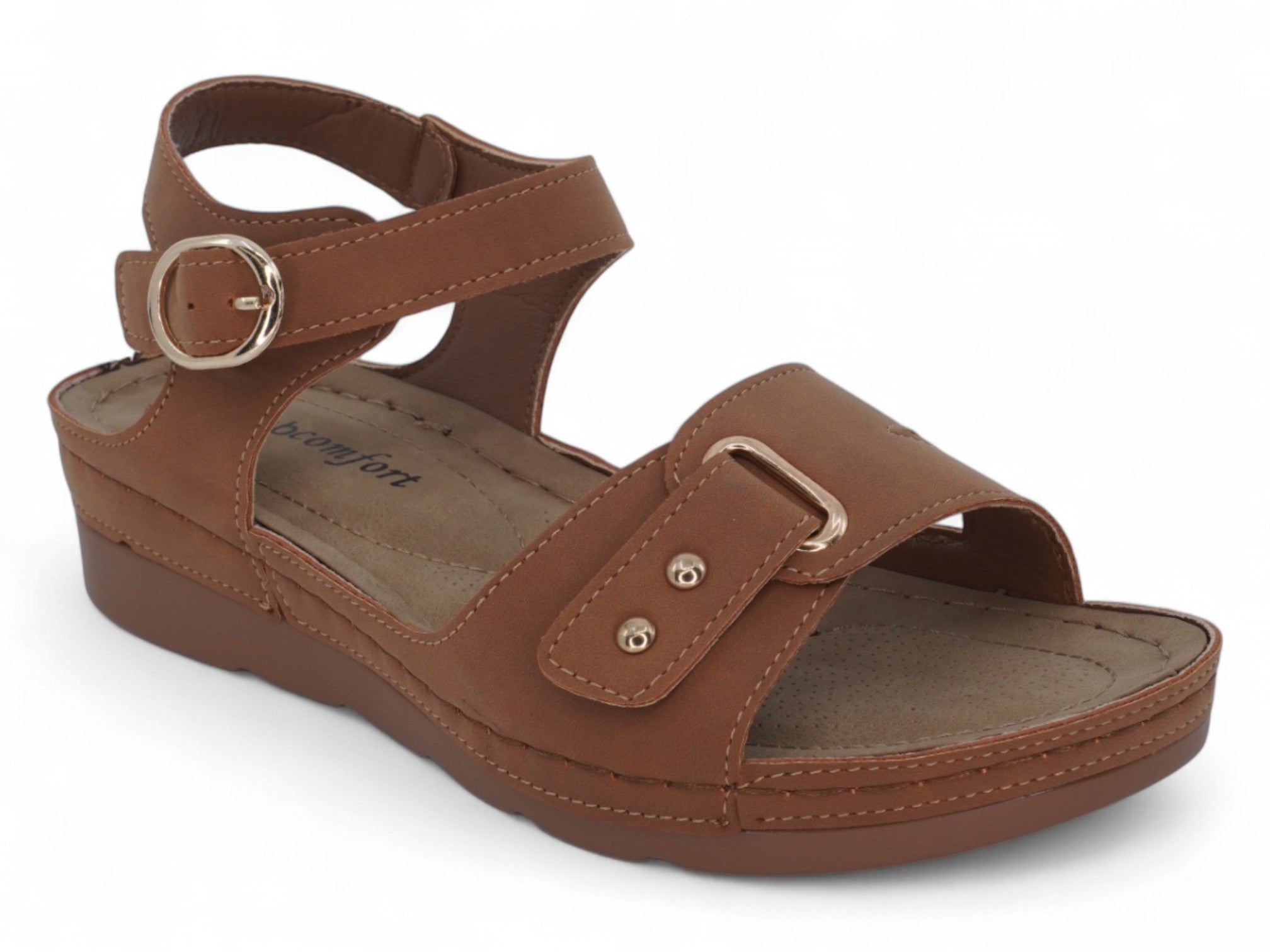 Women's Tan Ciera Comfort Sandal