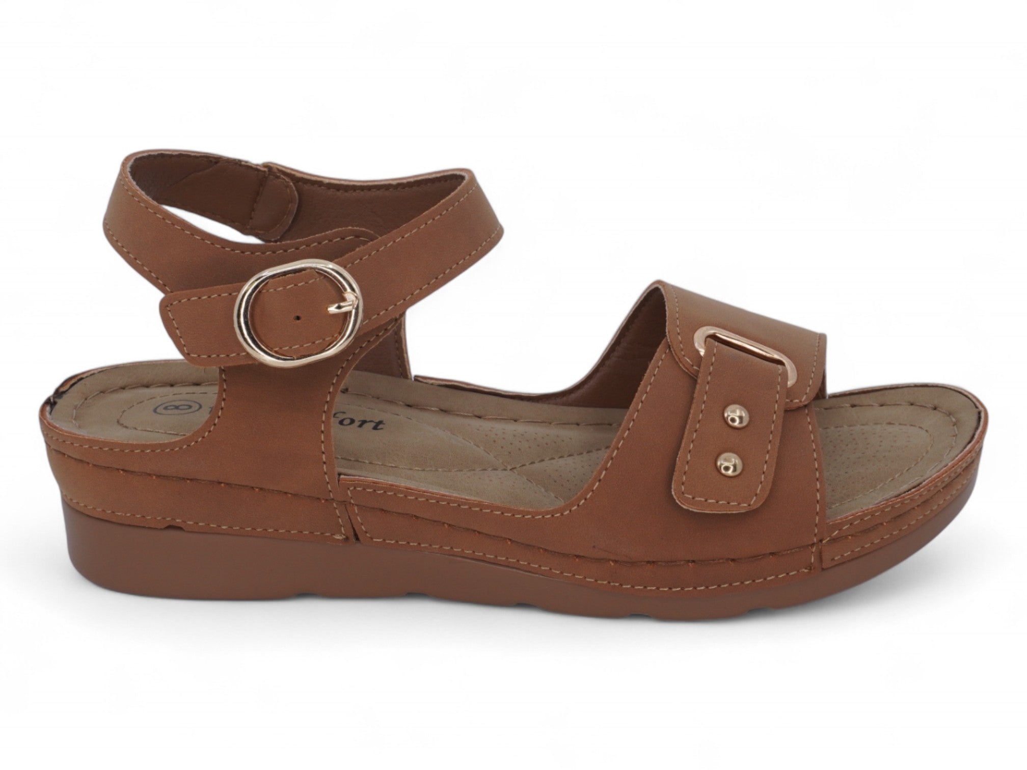 Women's Tan Ciera Comfort Sandal