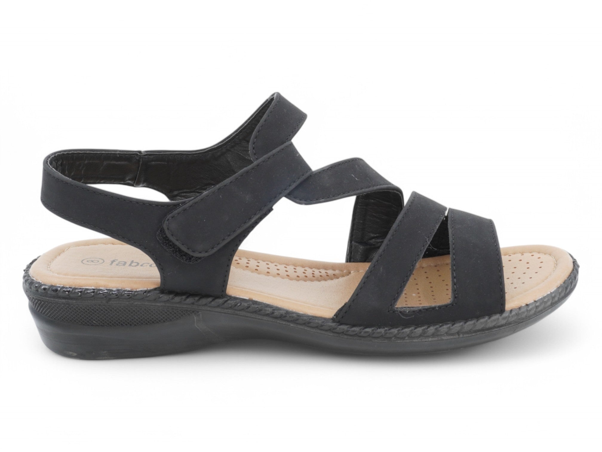 Women's Black Zareen Comfort Sandal