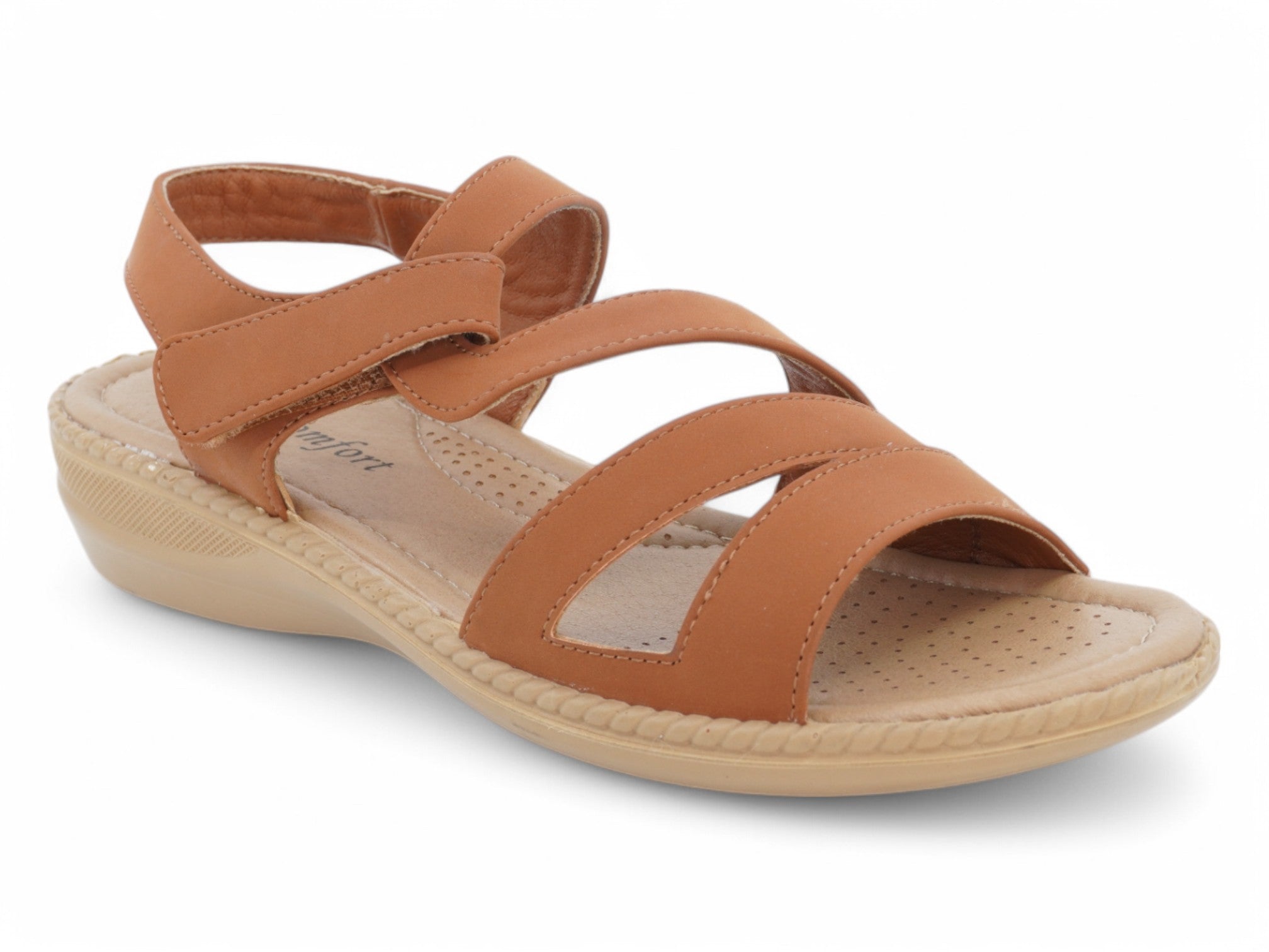 Women's Tan Zareen Comfort Sandal