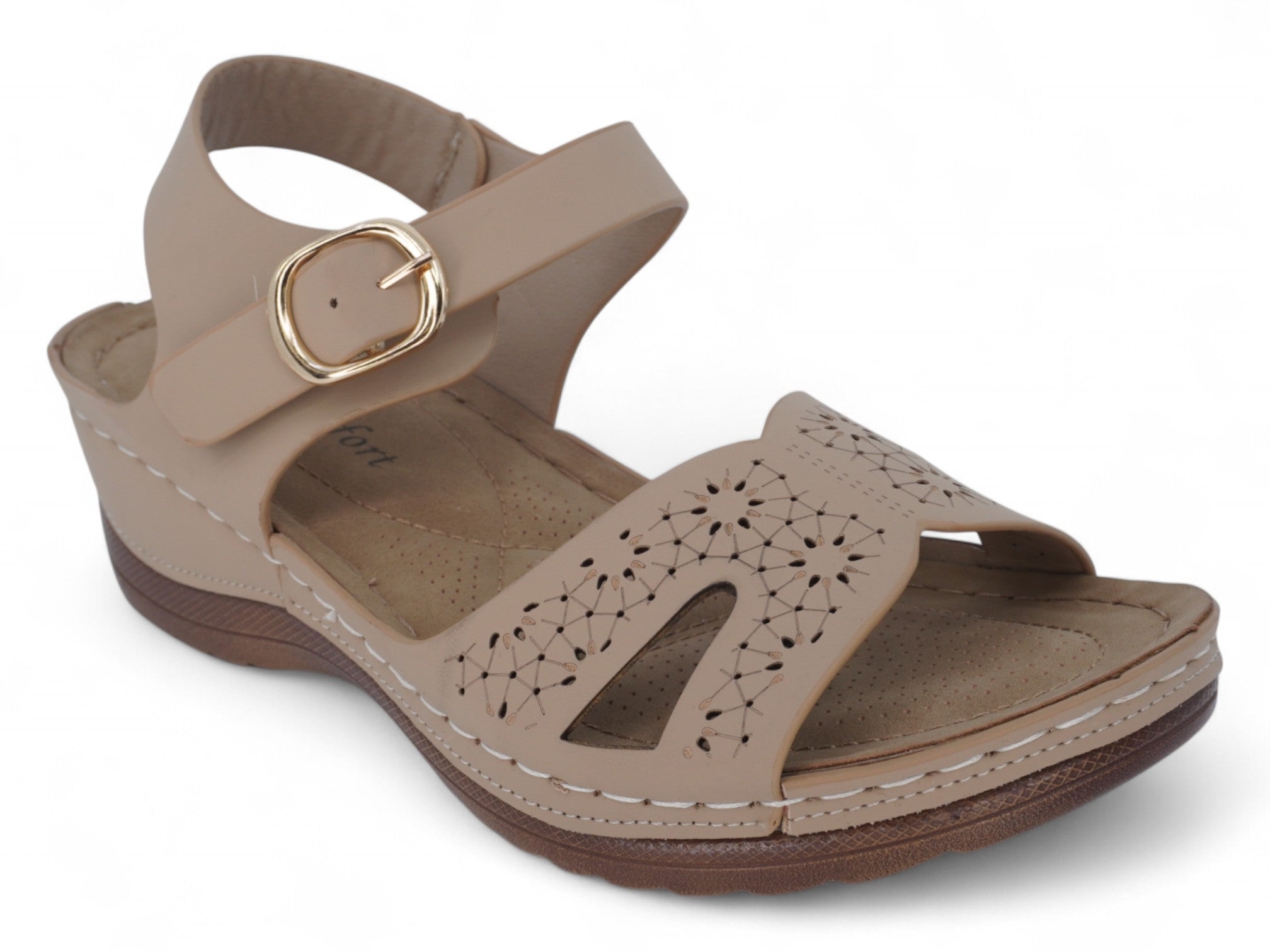 Women's Nude Larissa Comfort Sandal