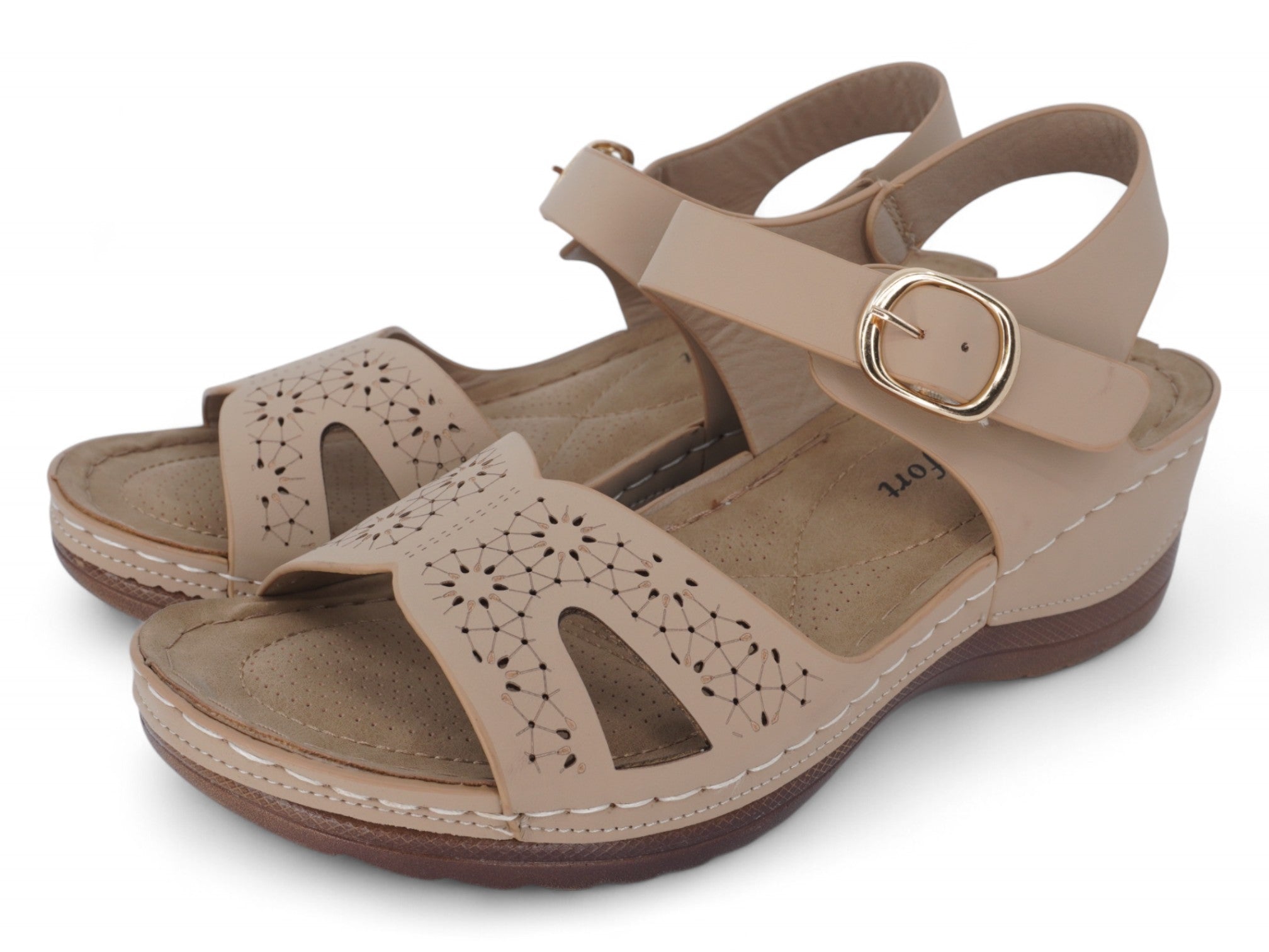Women's Nude Larissa Comfort Sandal