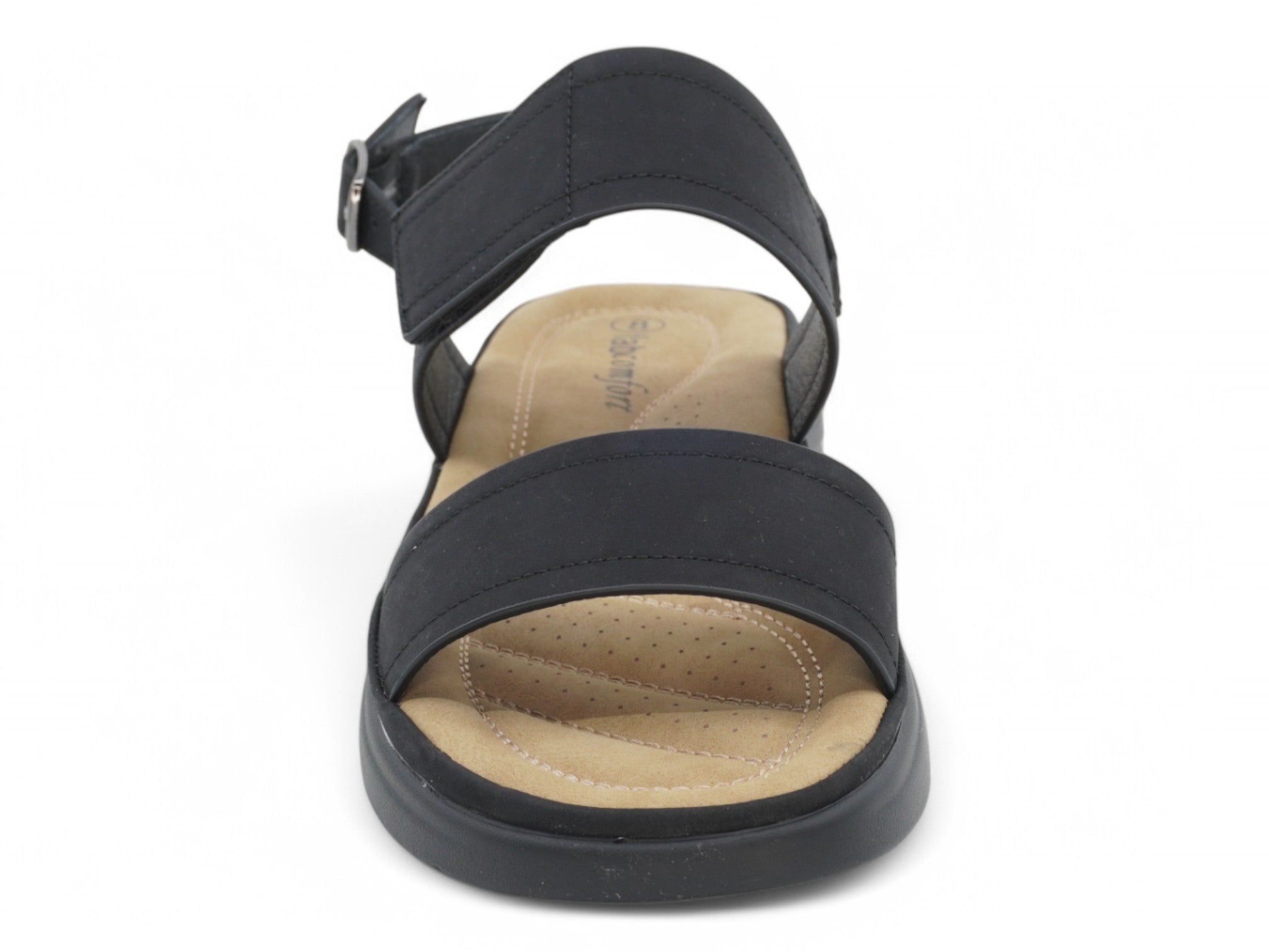 Women's Black Caroline Comfort Sandal