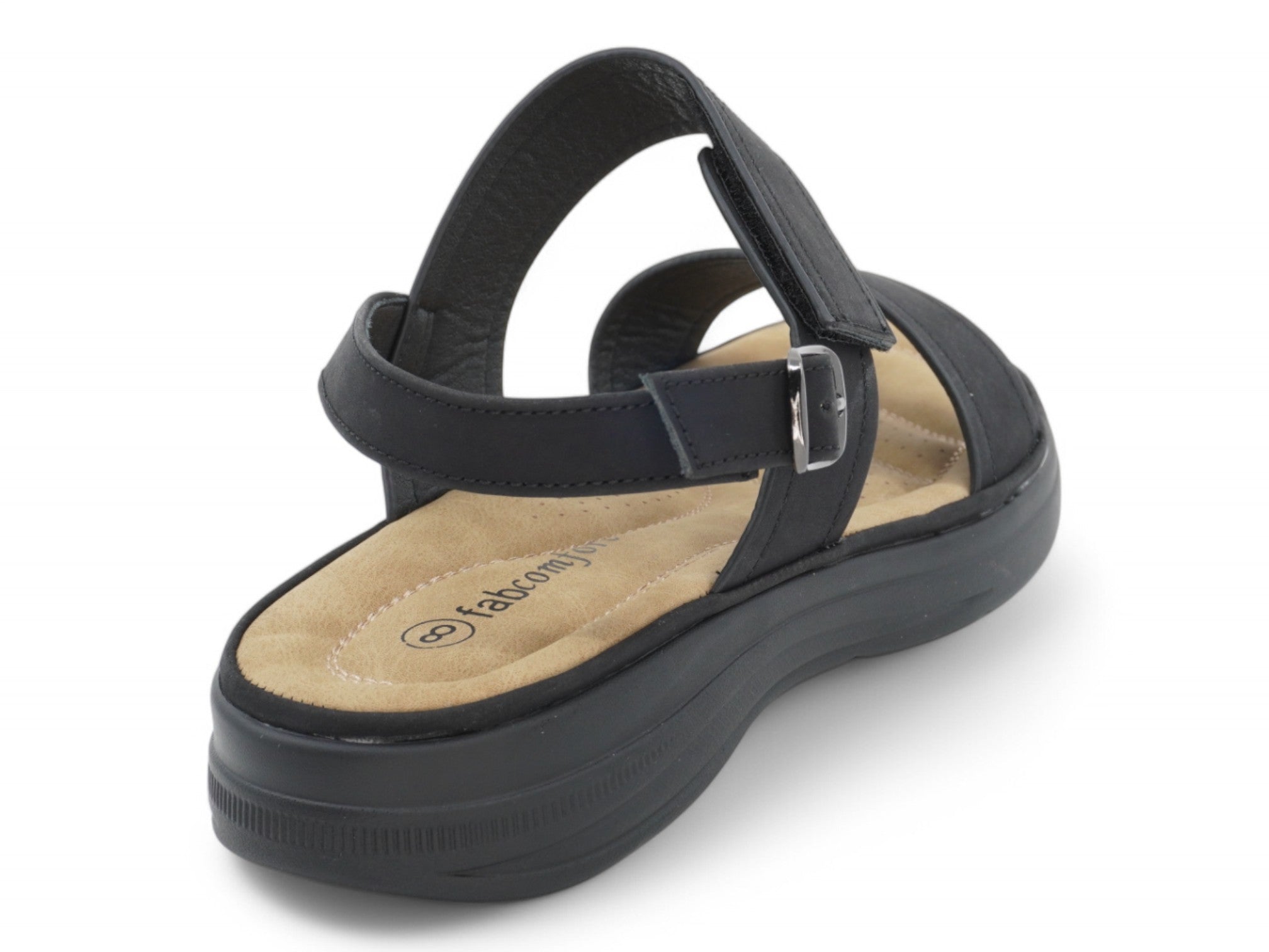 Women's Black Caroline Comfort Sandal