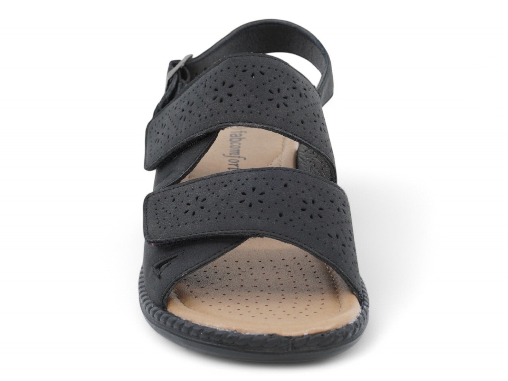 Women's Black Cassy Comfort Sandal
