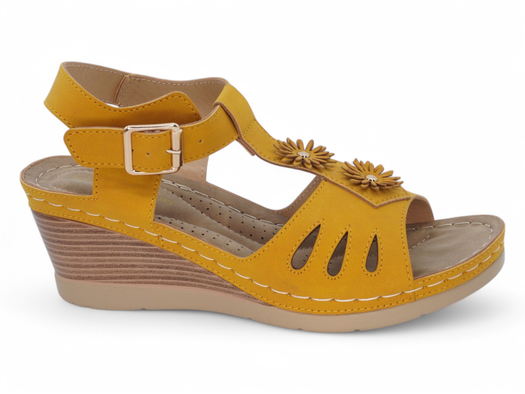 Women's Mustard Lila Comfort Sandal