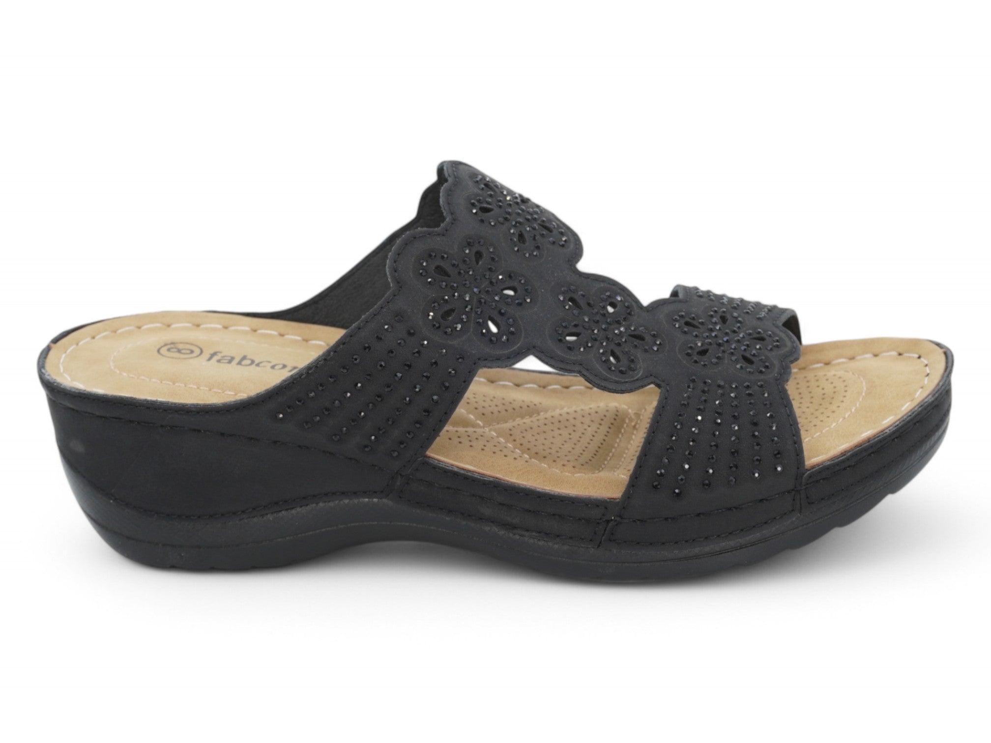 Women's Black Roxana Comfort Sandal