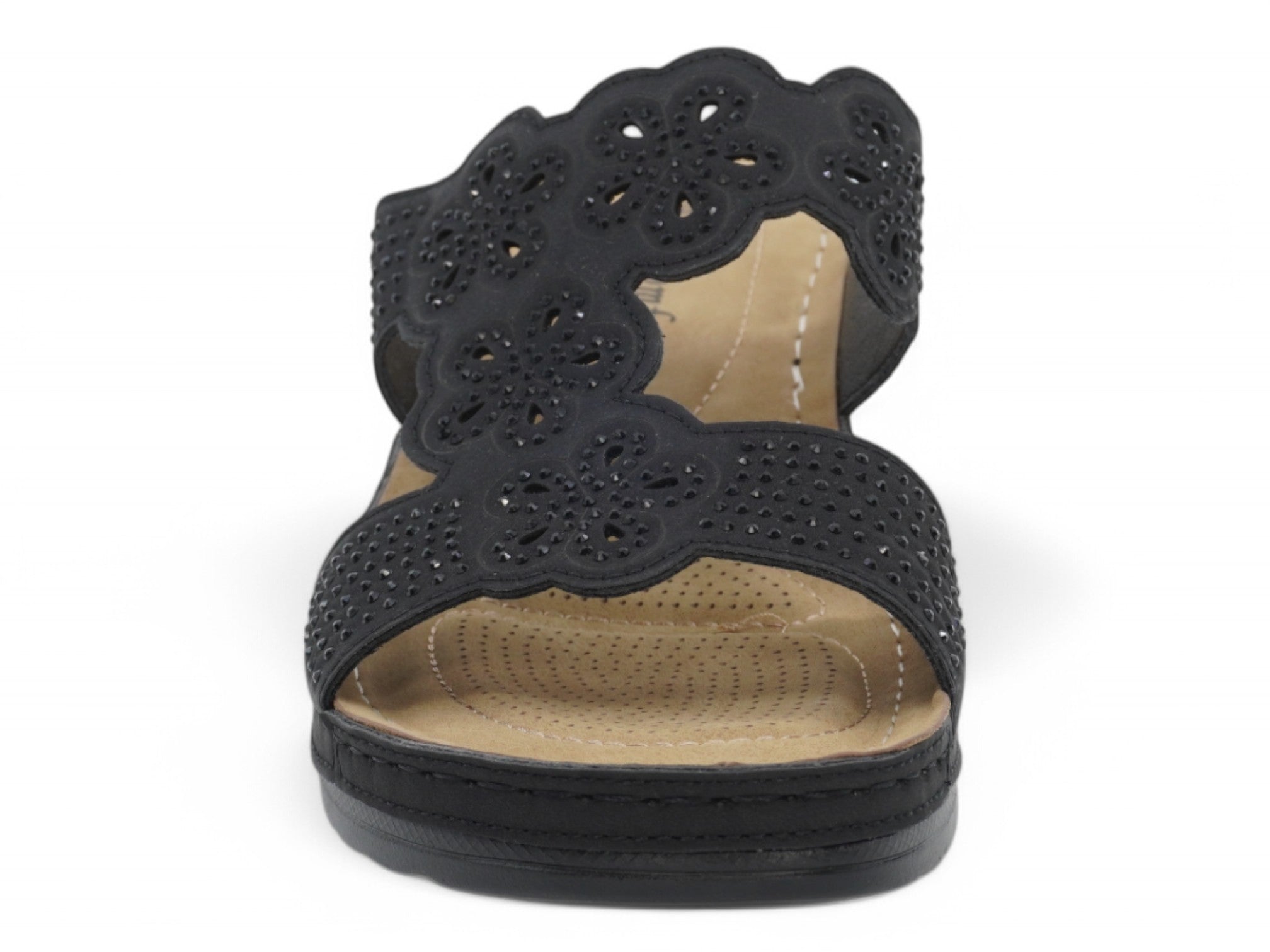 Women's Black Roxana Comfort Sandal