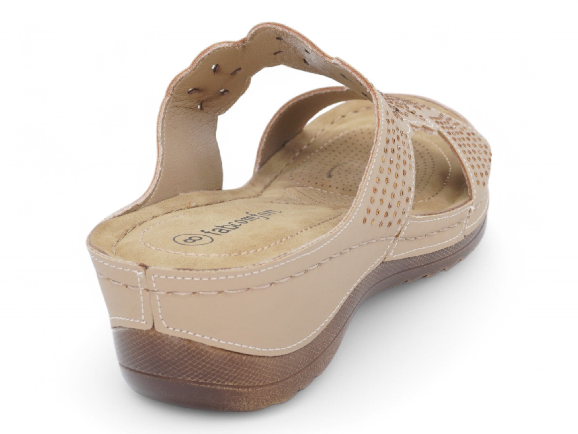 Women's Beige Roxana Comfort Sandal