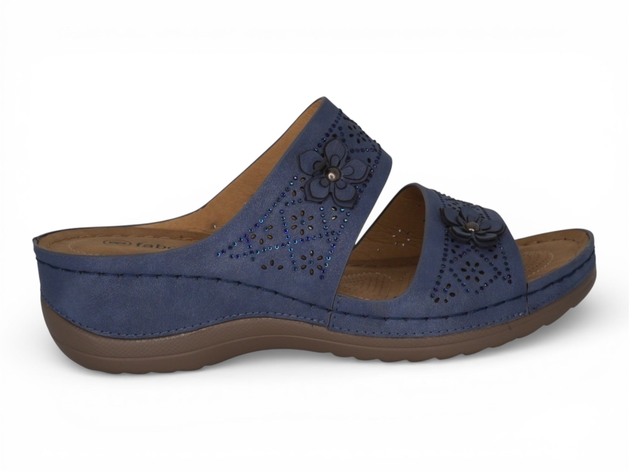 Women's Blue Dahlia Comfort Sandal