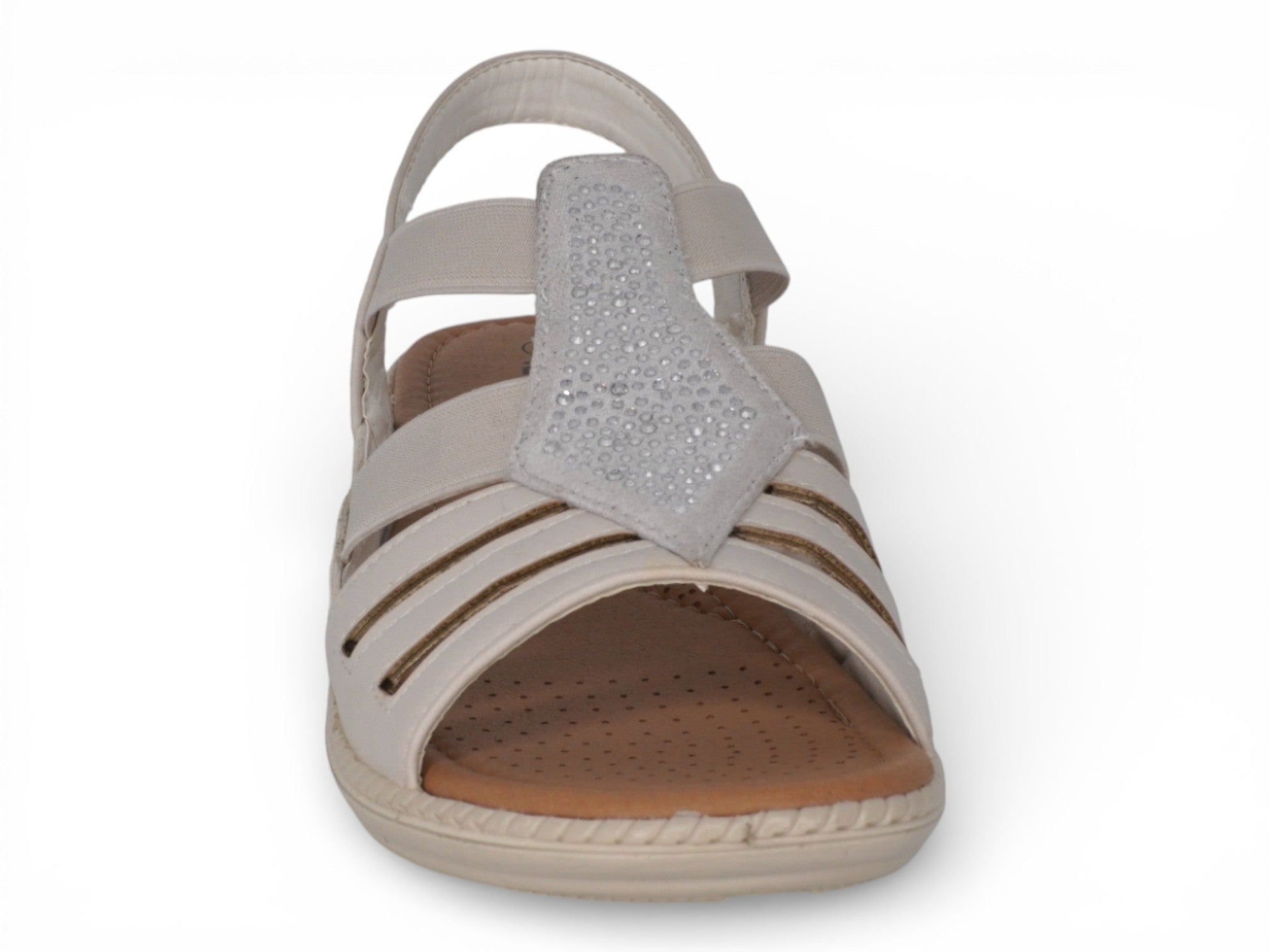 Women's White Molly Comfort Sandal