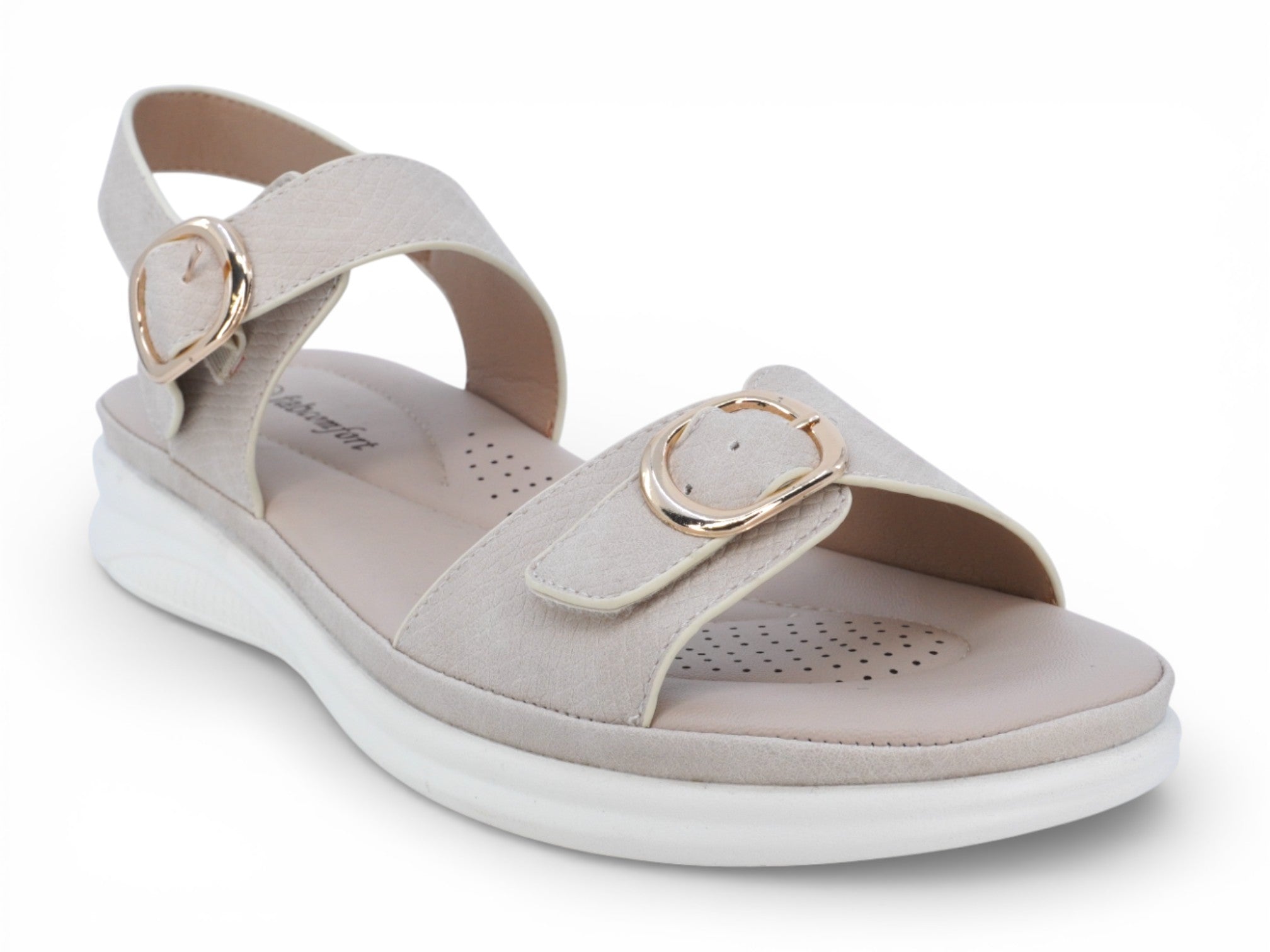 Women's Beige Erika Comfort Sandal