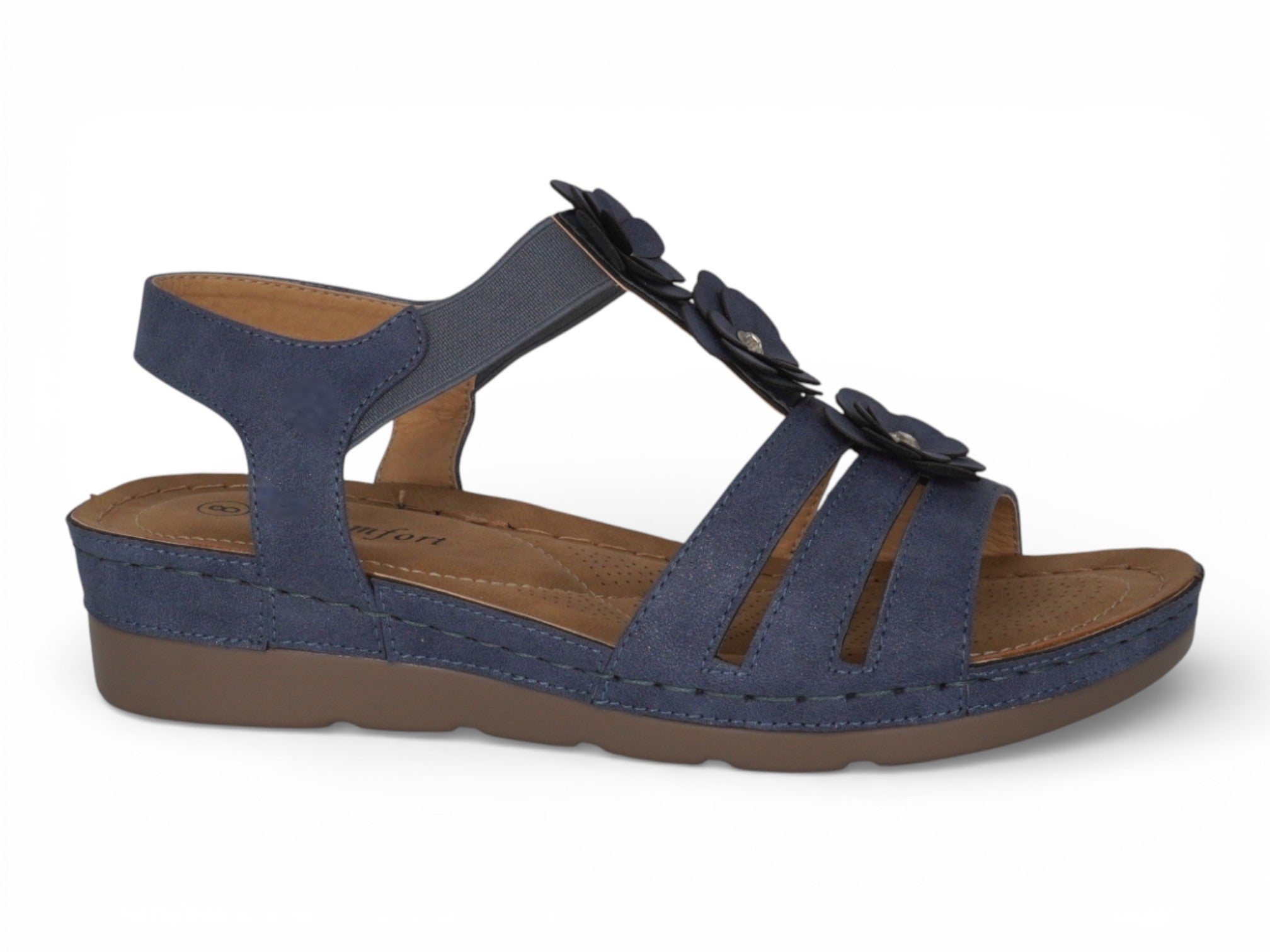 Women's Blue Aster Comfort Sandal