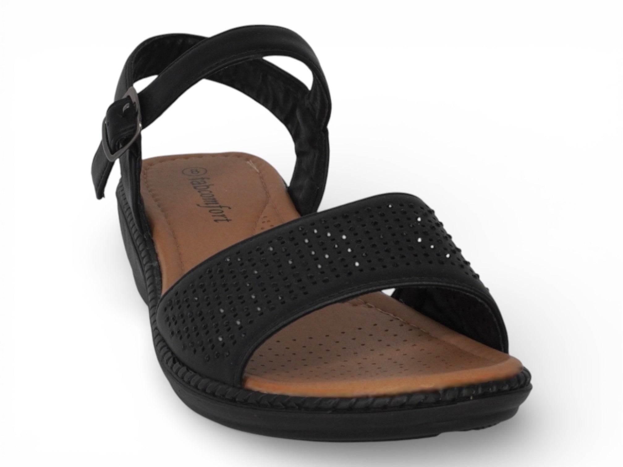 Women's Black Colette Comfort Sandal