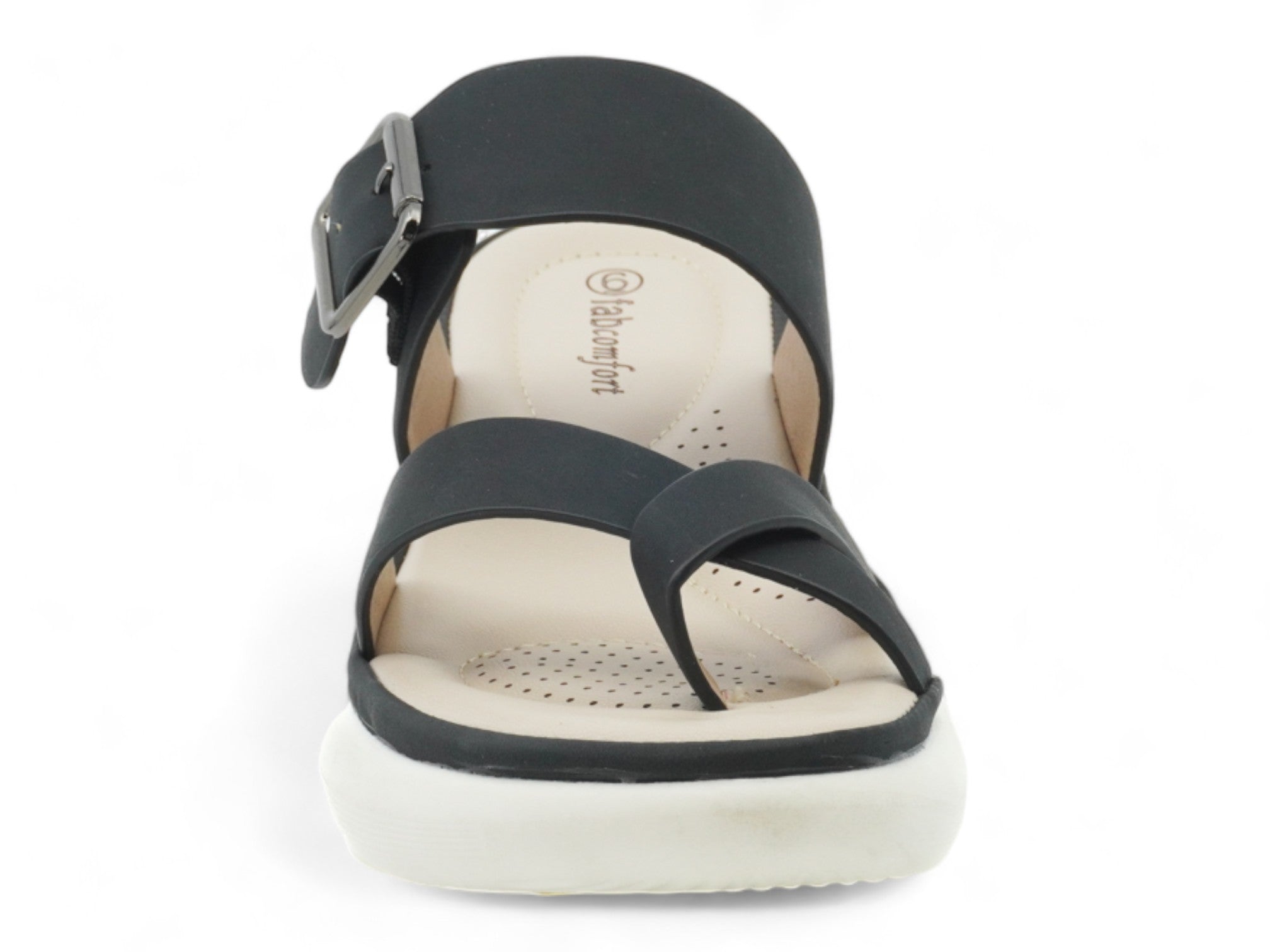 Women's Black Sport Sandal Slide