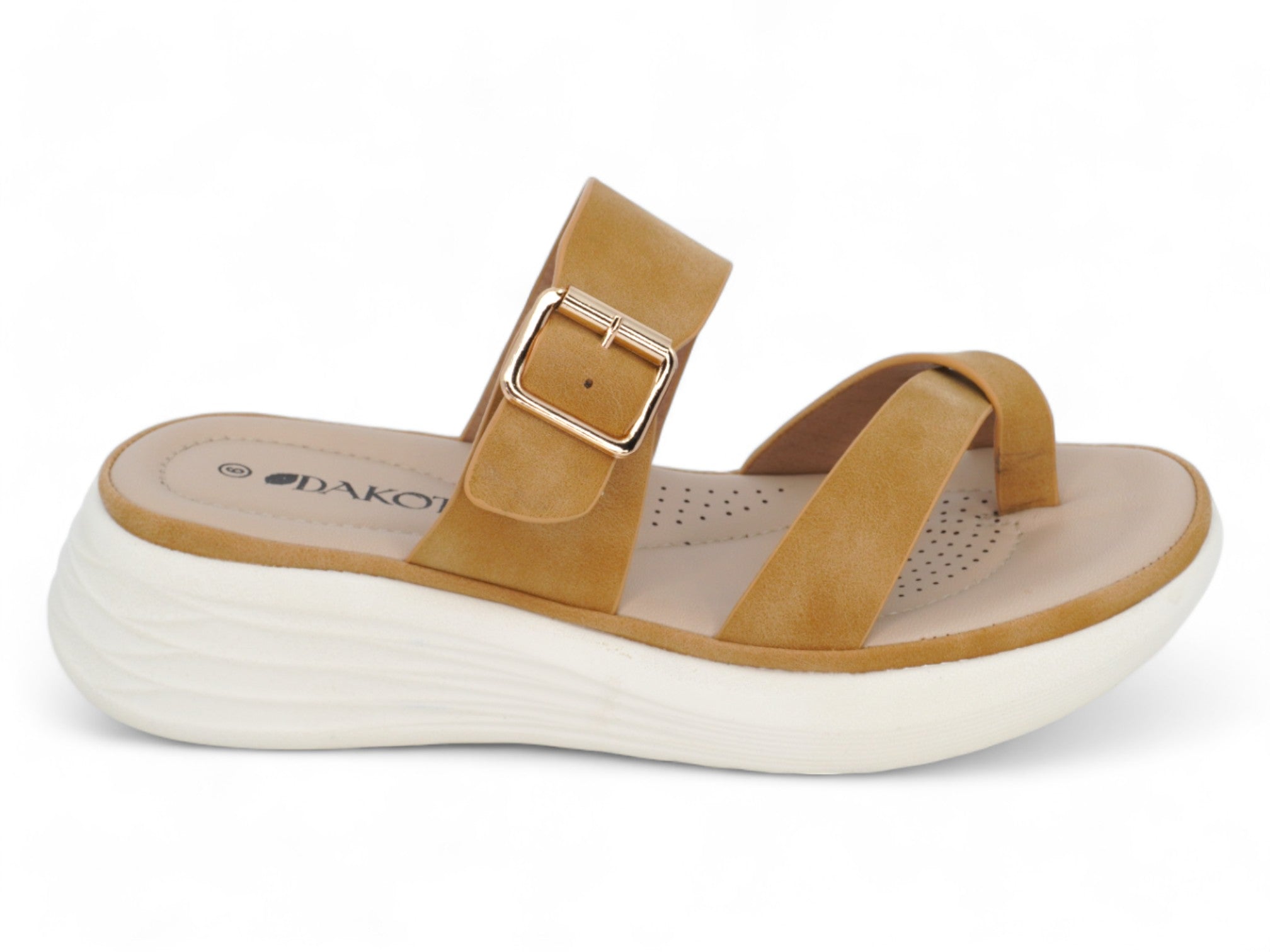 Women's Tan Sport Sandal Slide