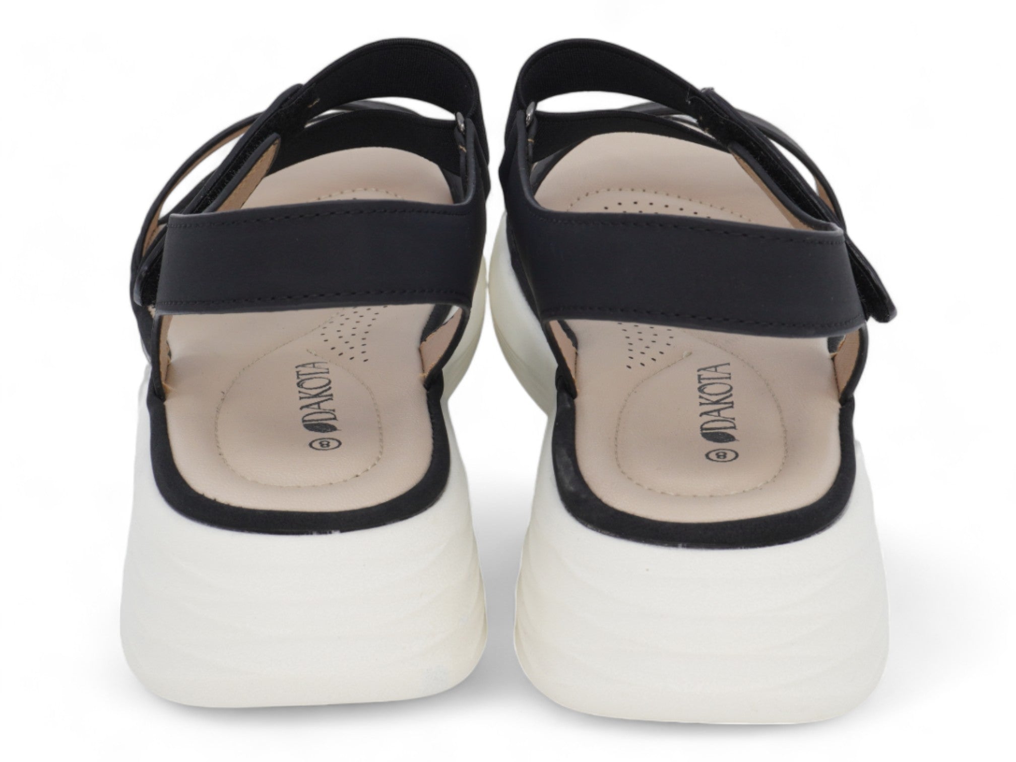 Women's Black Strap Sport Sandal