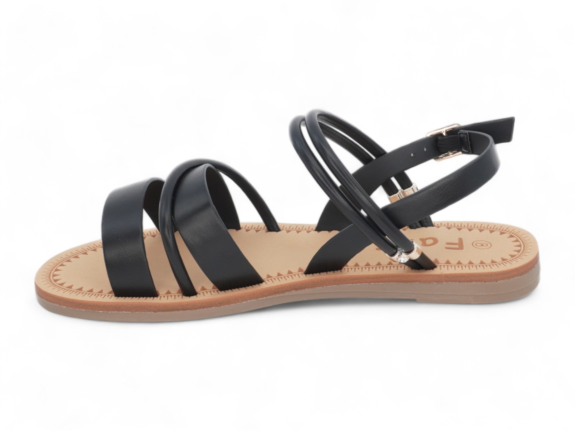 Women's Black Ashley Sandal