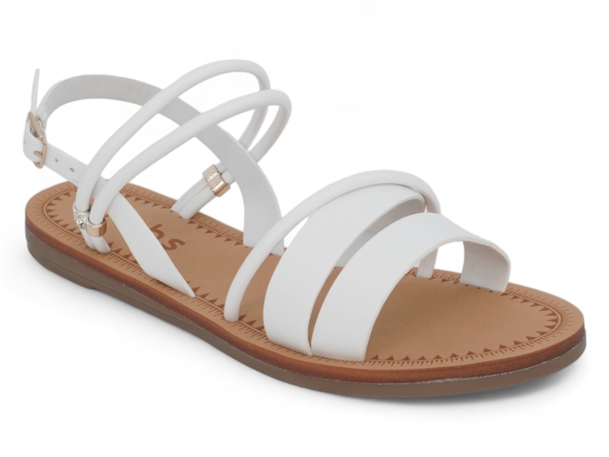 Women's White Ashley Sandal
