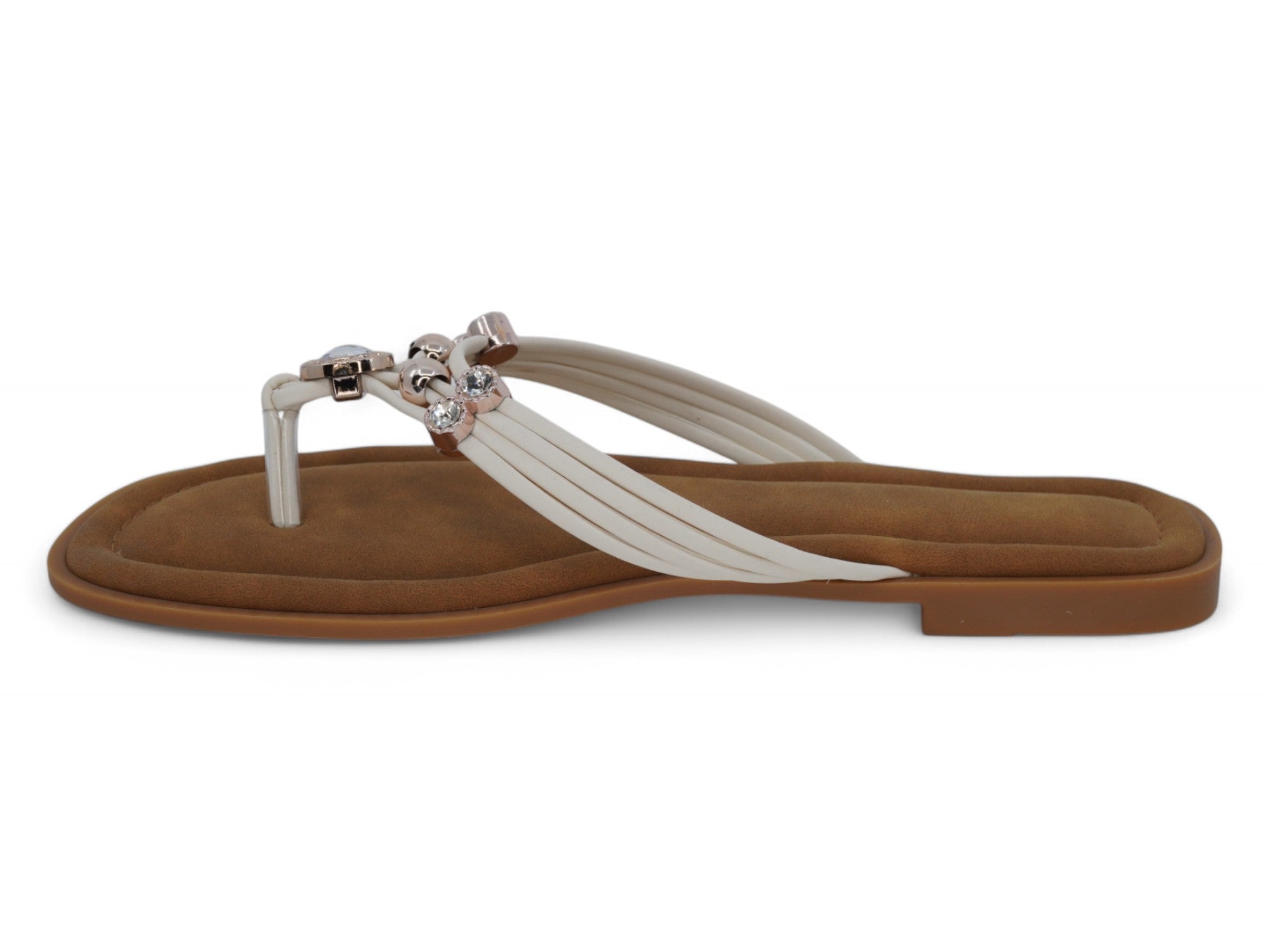 Women's White Bria Sandal