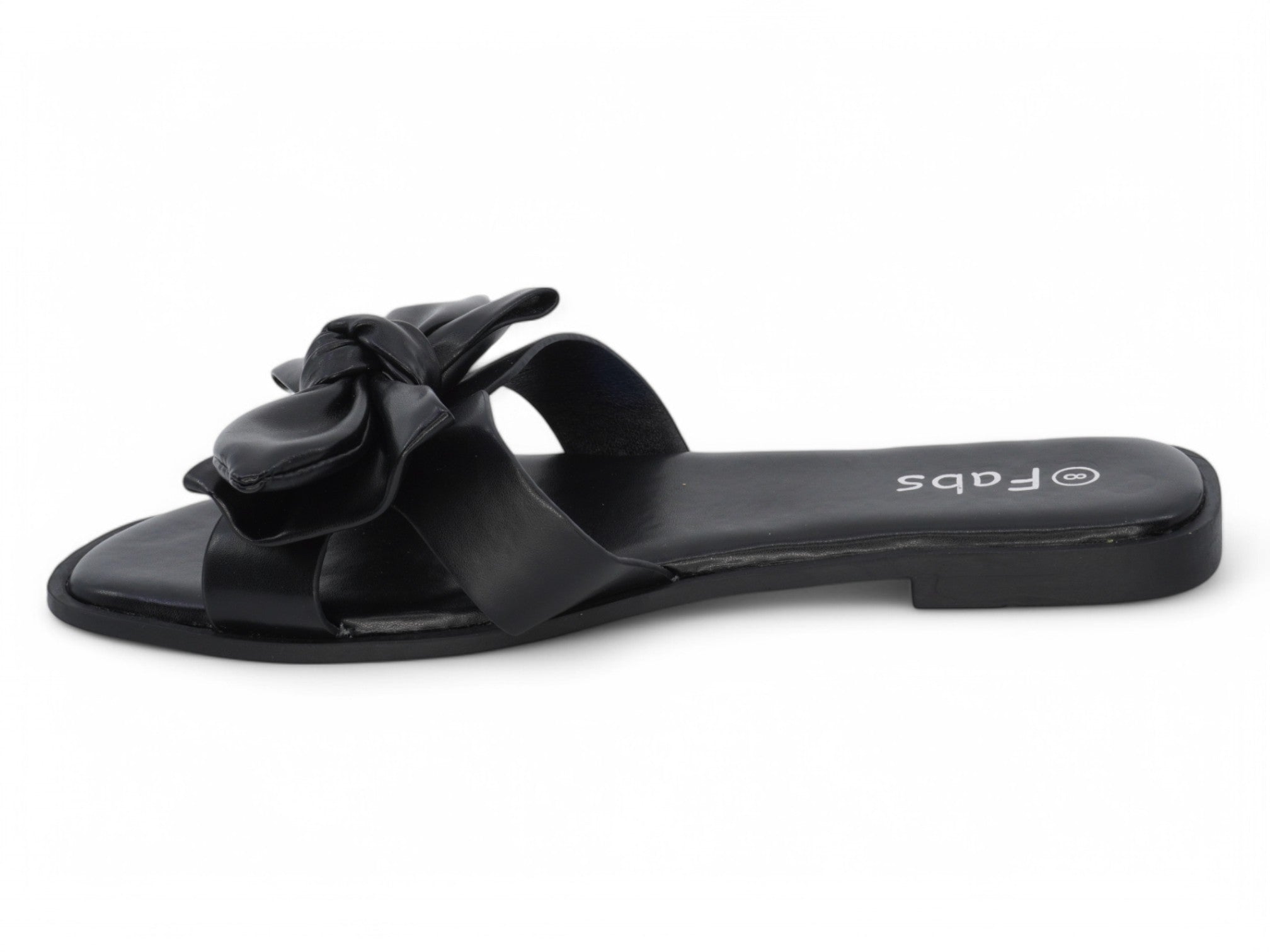Women's Black Bow Sandal