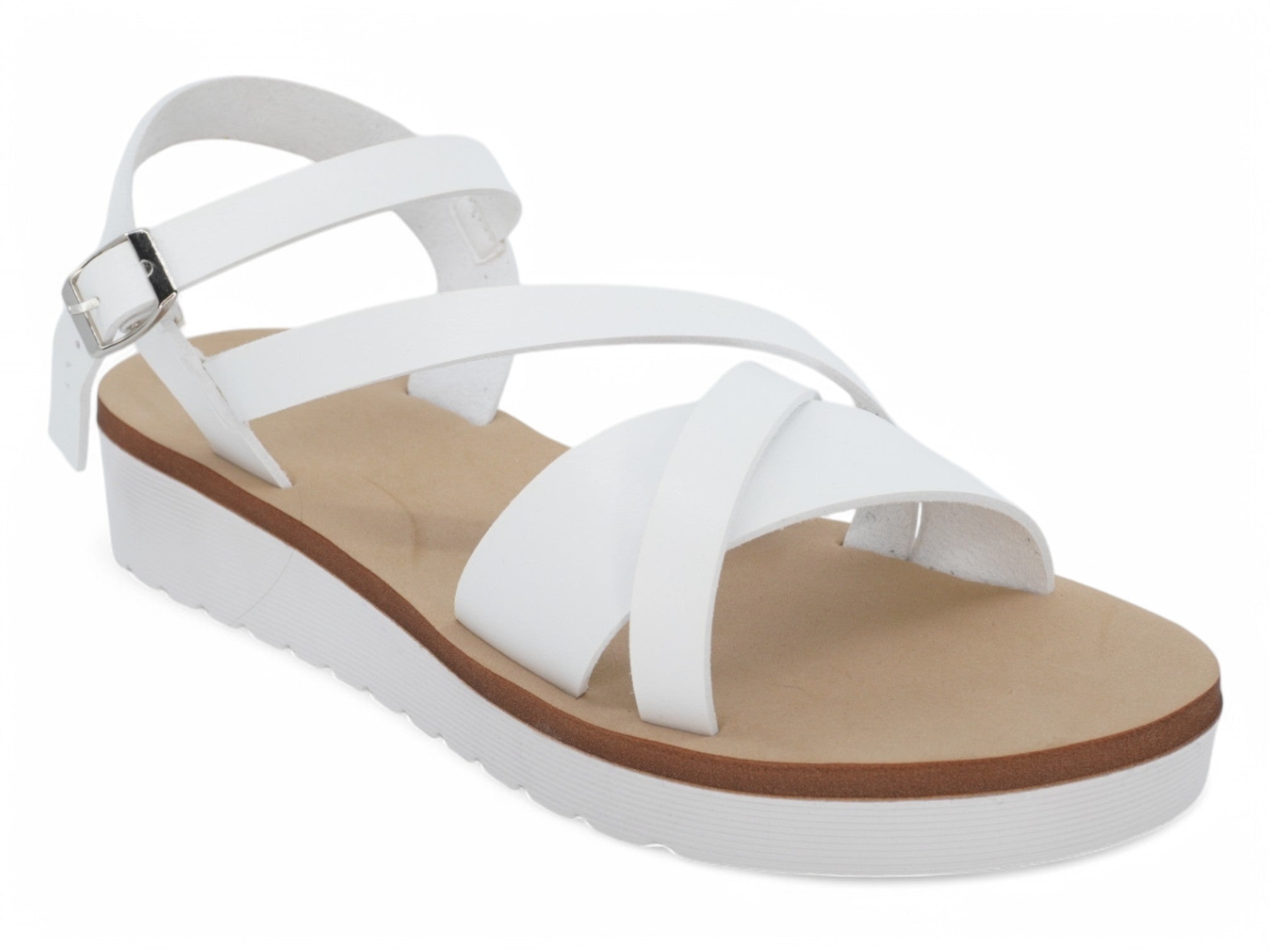 Women's White Keily Sandal