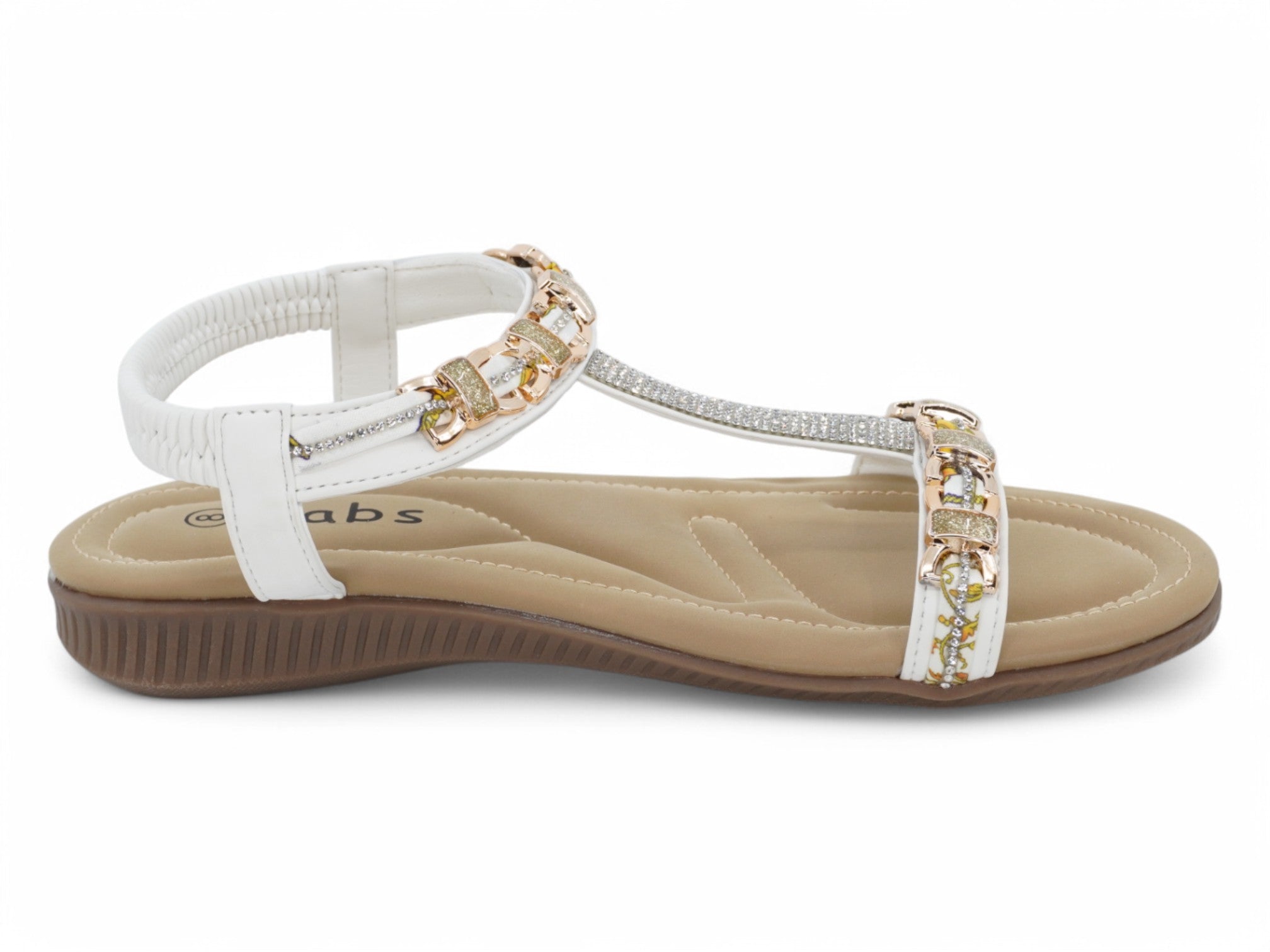 Women's White Shareen Sandal