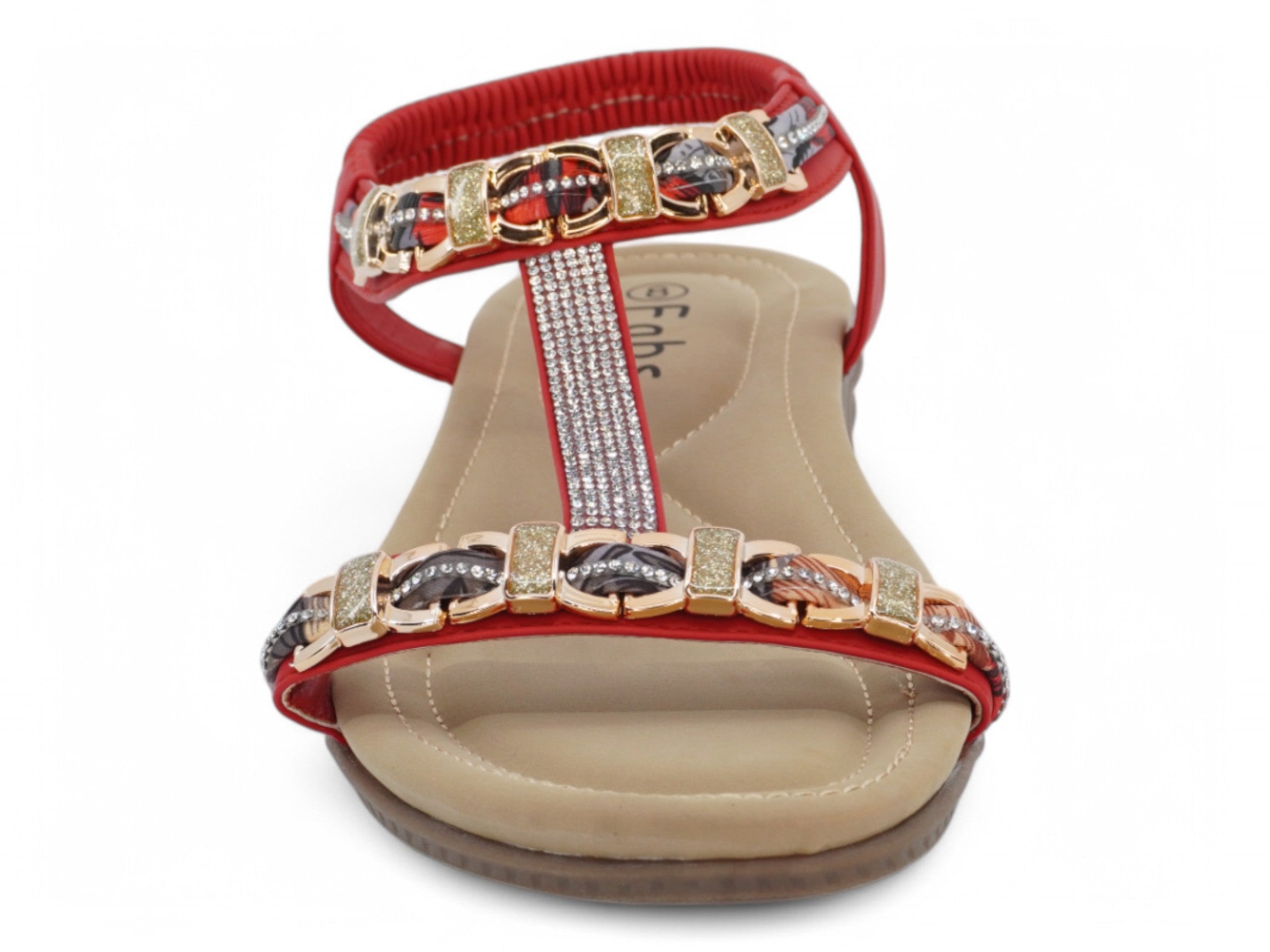Women's Red Shareen Sandal