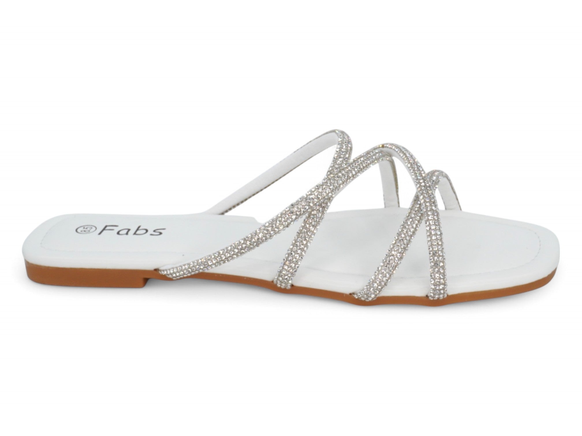 Women's White Nelia Sandal