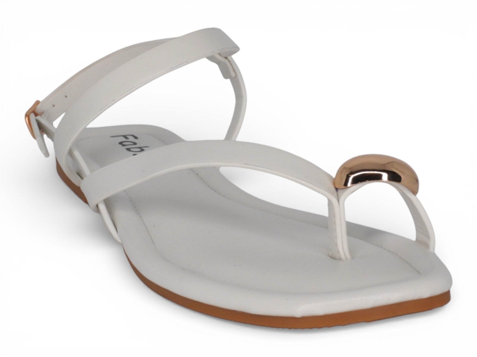 Women's White Farrah Sandal