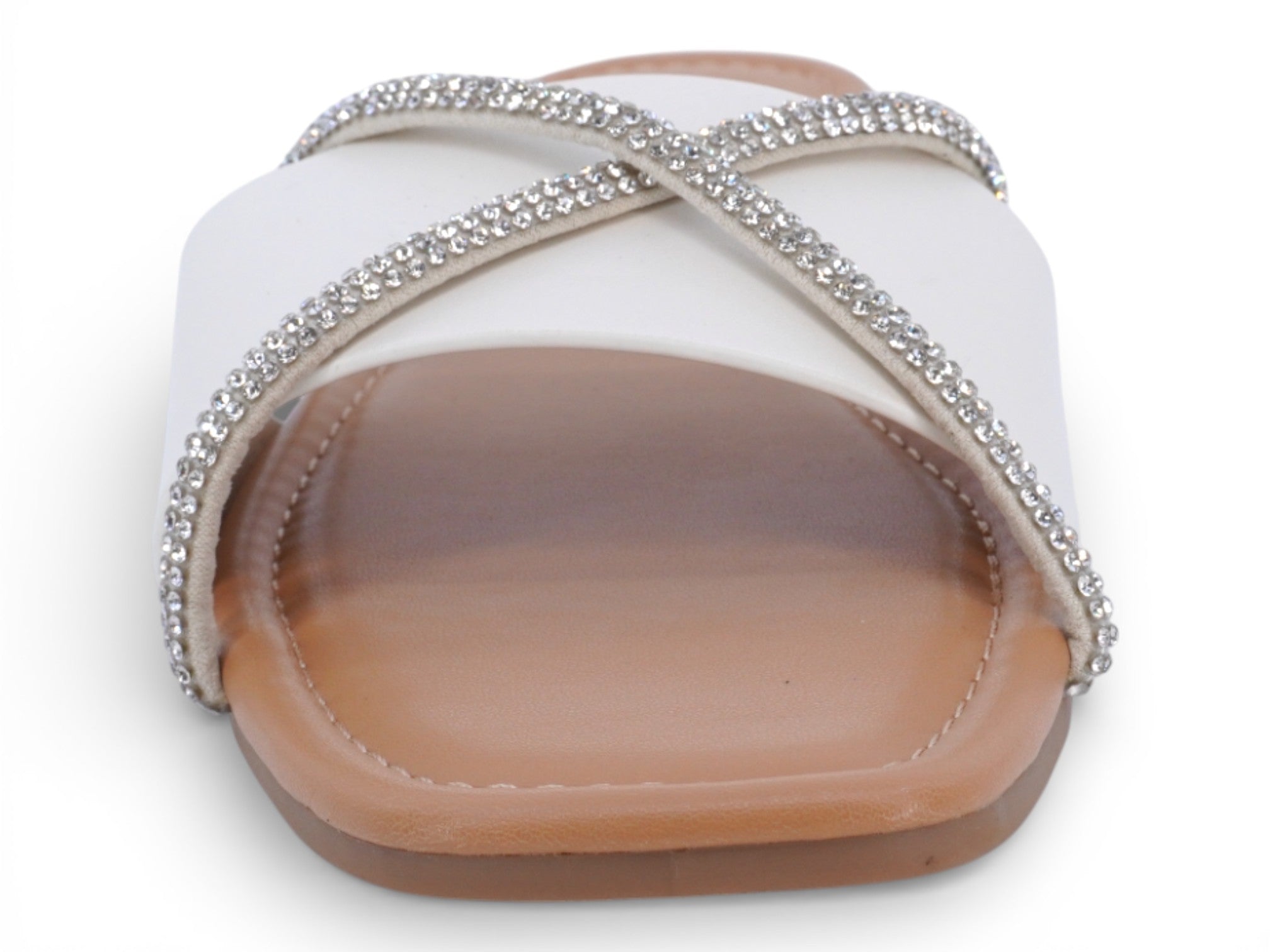 Women's White Nailea Sandal