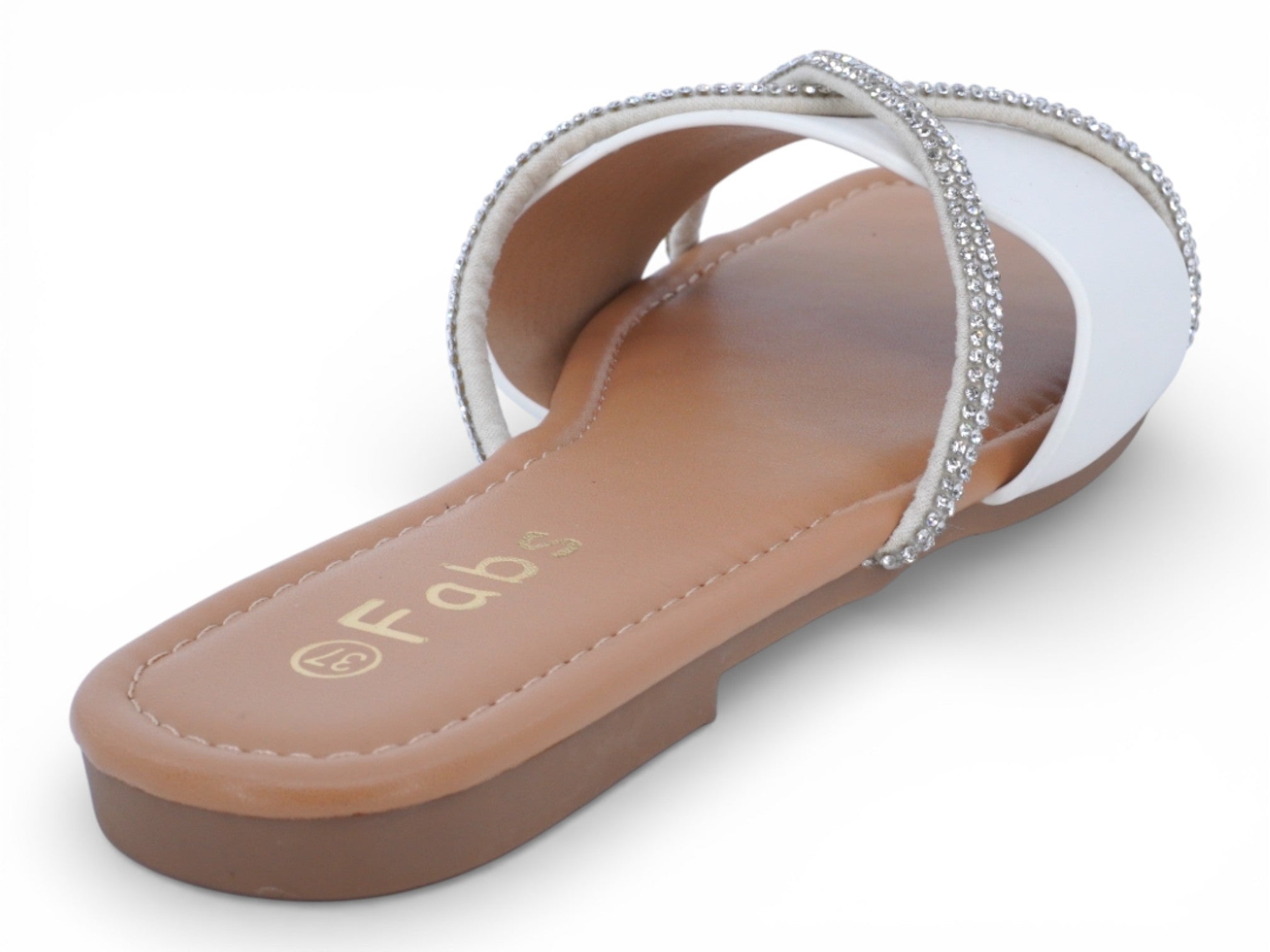 Women's White Nailea Sandal