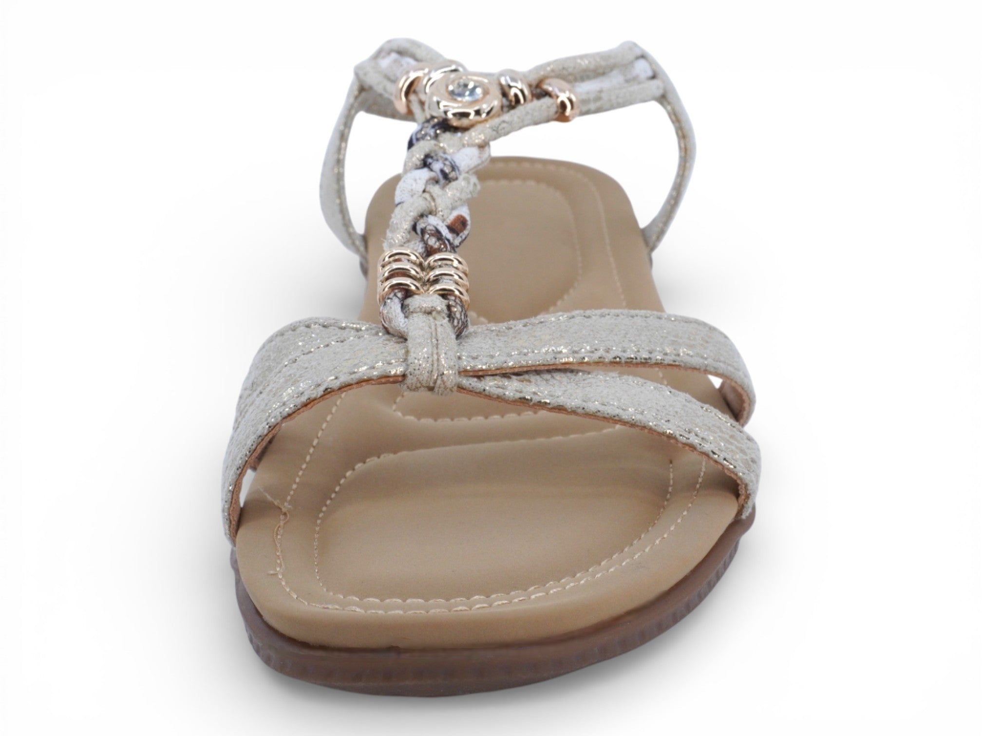 Women's Taupe Joni Padded Sandal