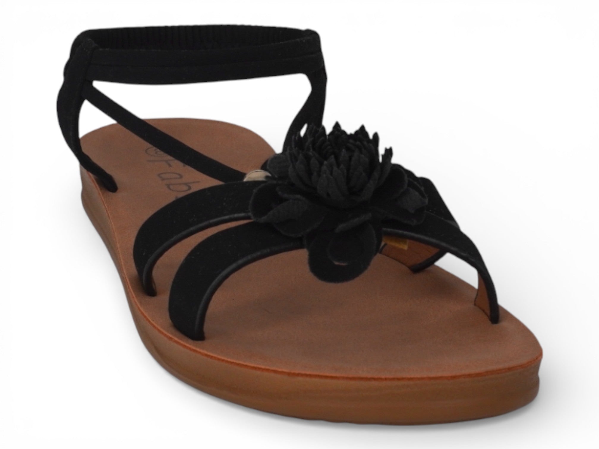 Women's Black Petunia Sandal