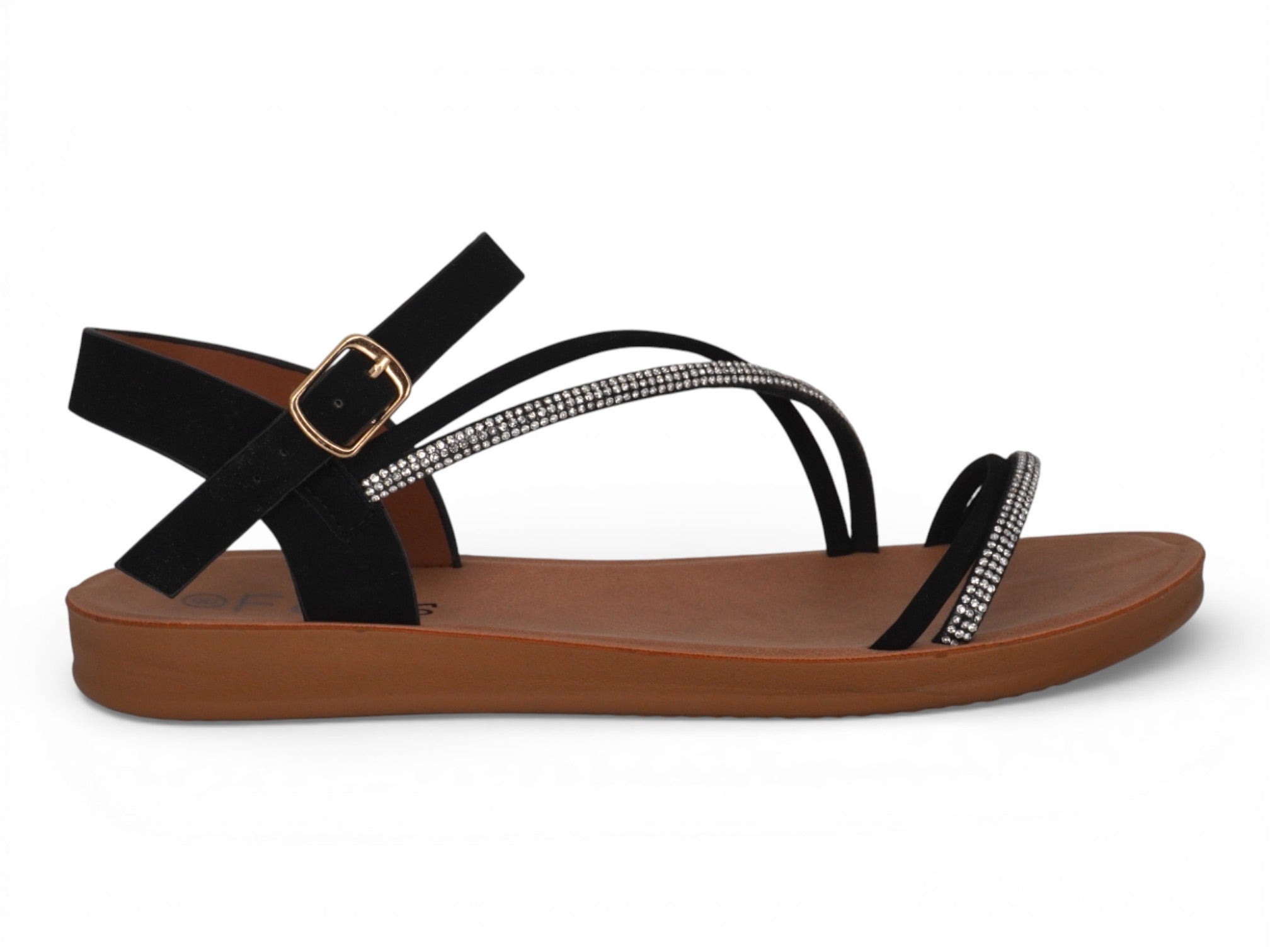 Women's Black Zadie Sandal