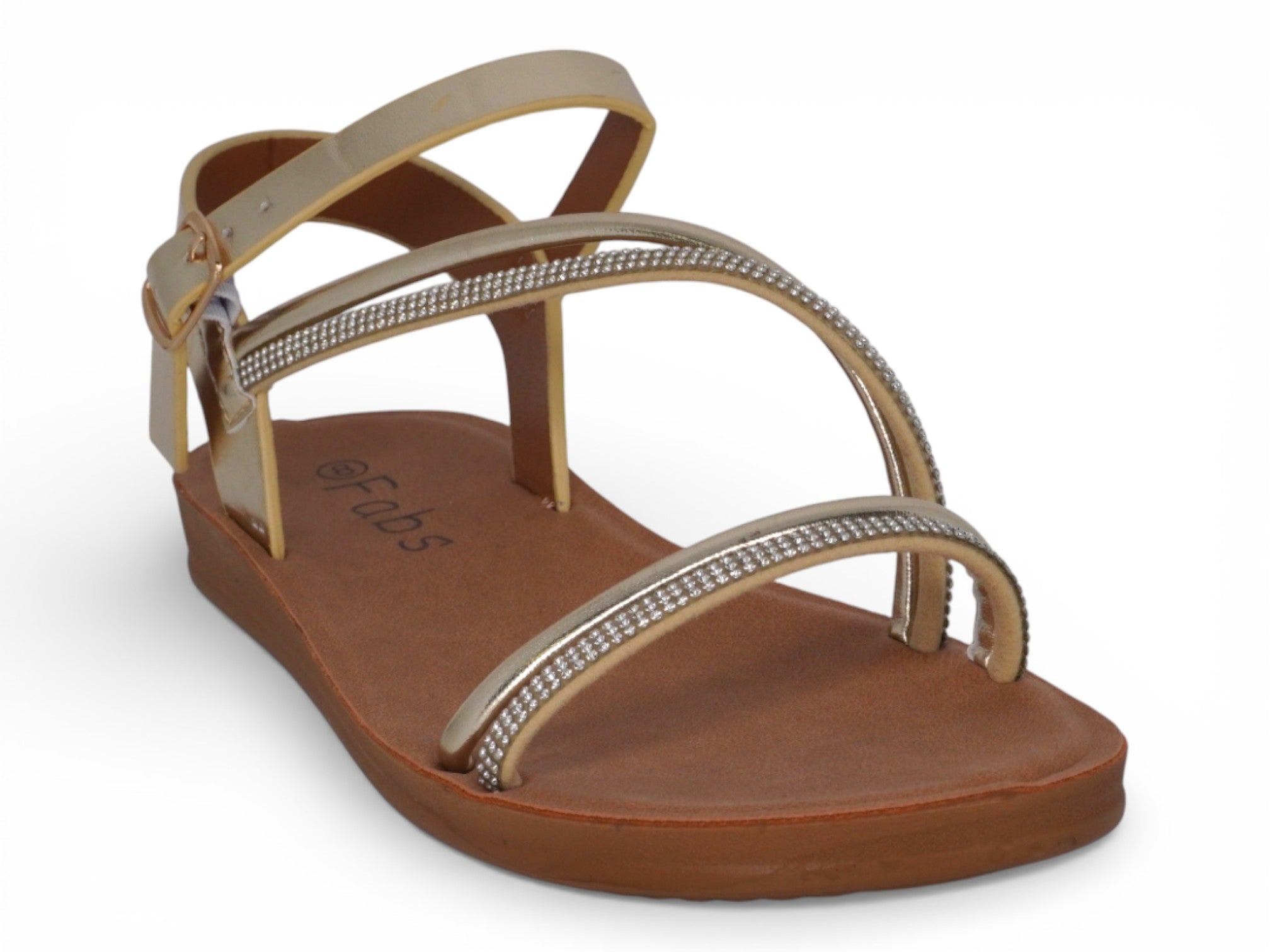 Women's Gold Zadie Sandal