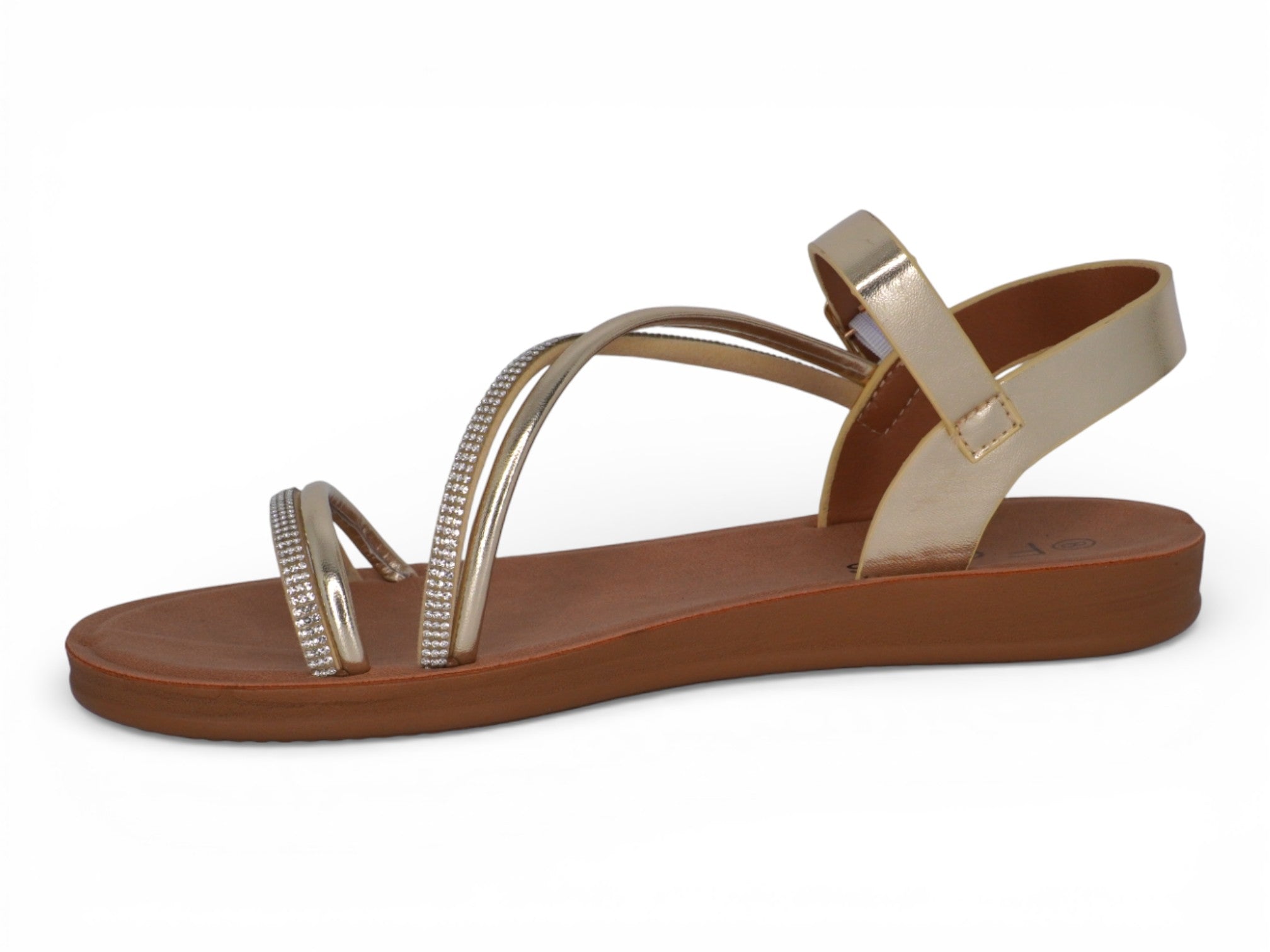 Women's Gold Zadie Sandal