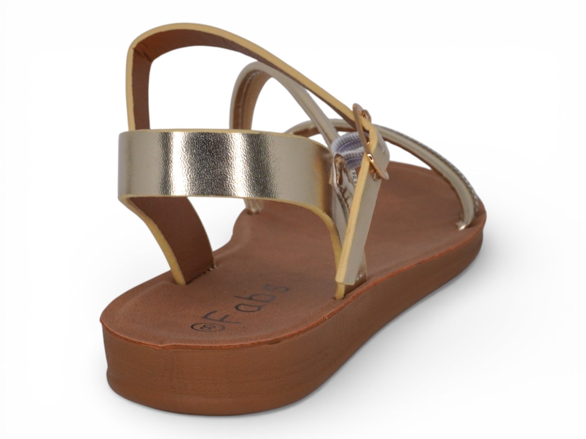 Women's Gold Zadie Sandal