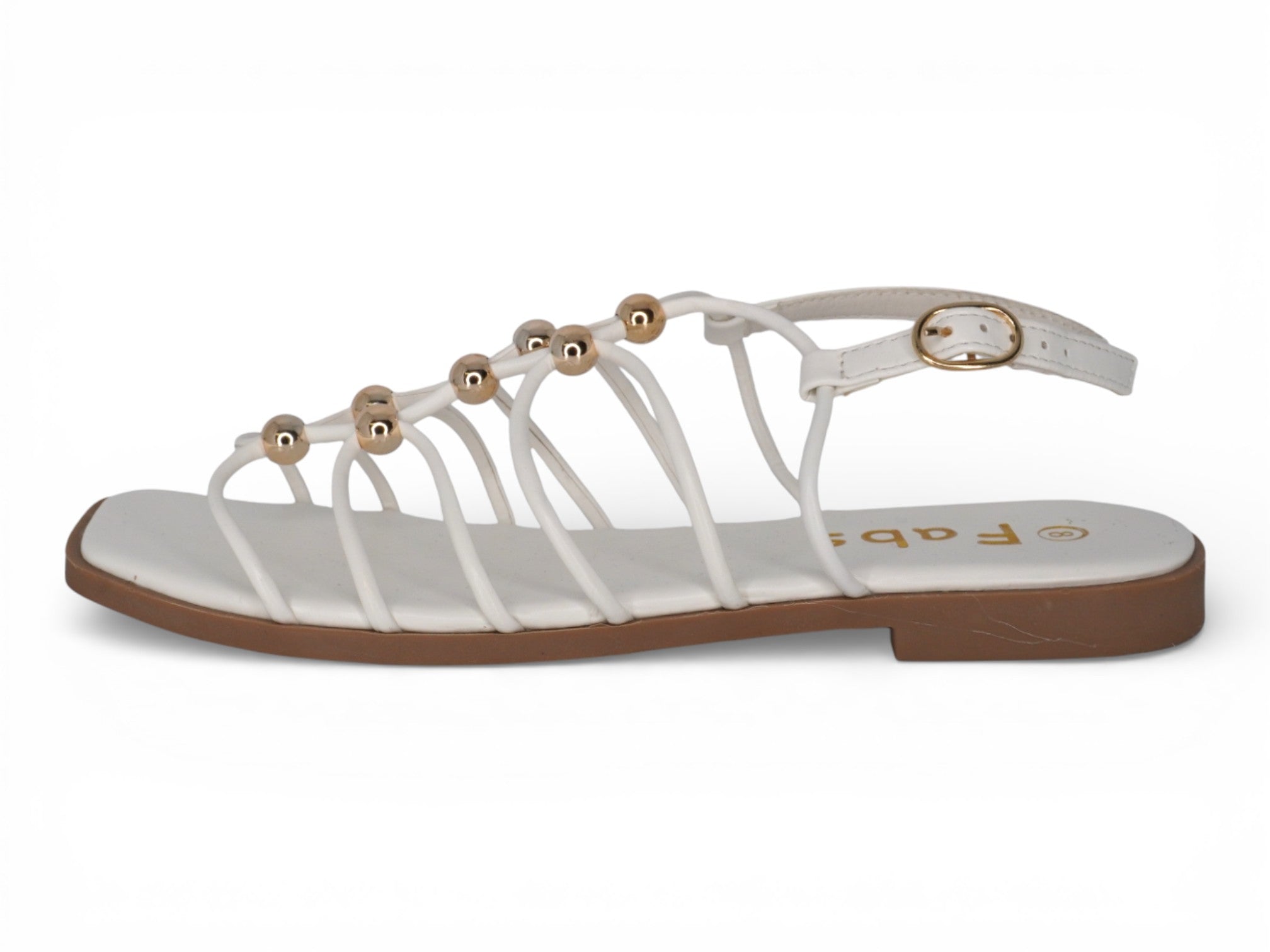 Women's White Navani Sandal