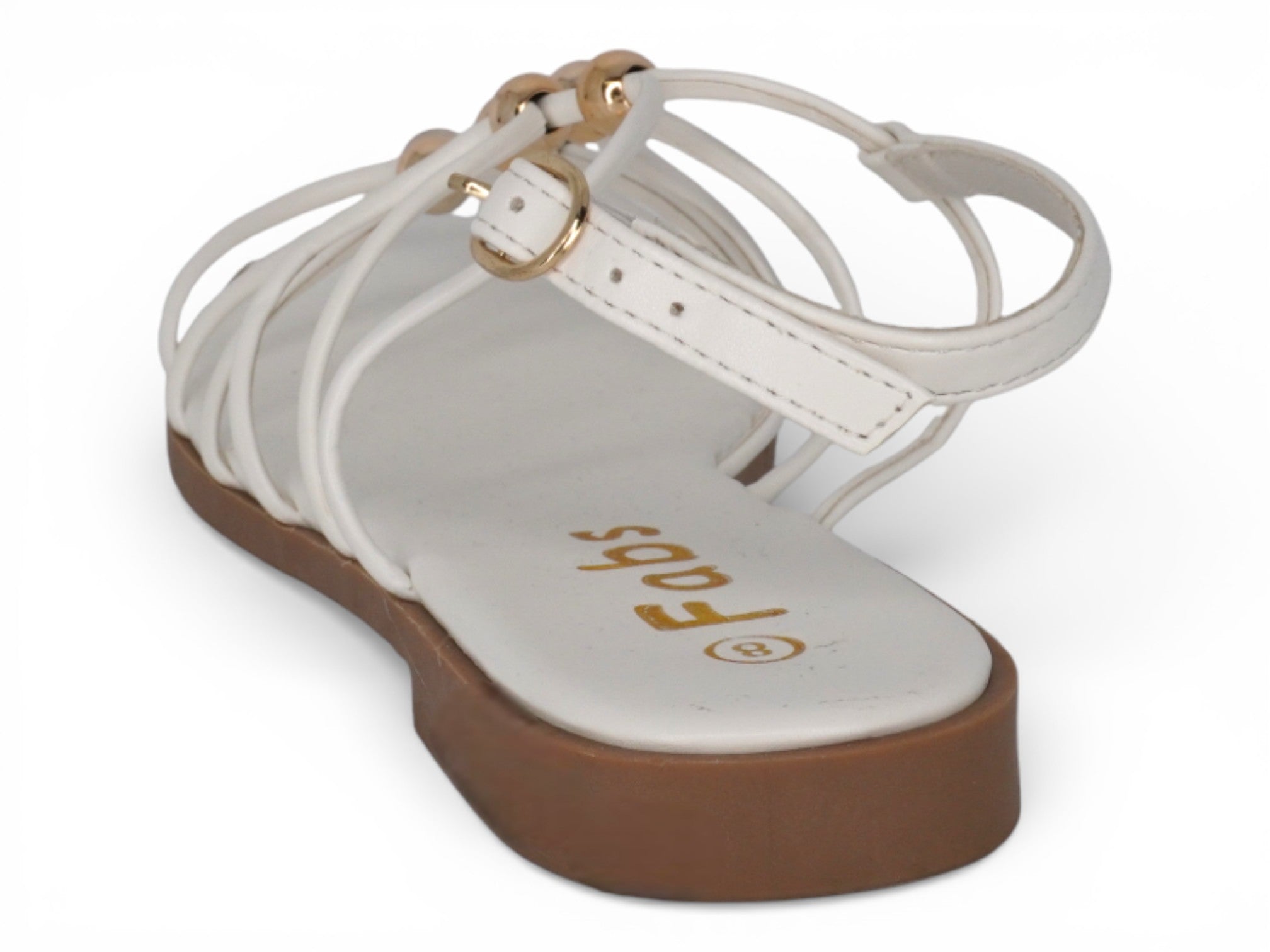 Women's White Navani Sandal