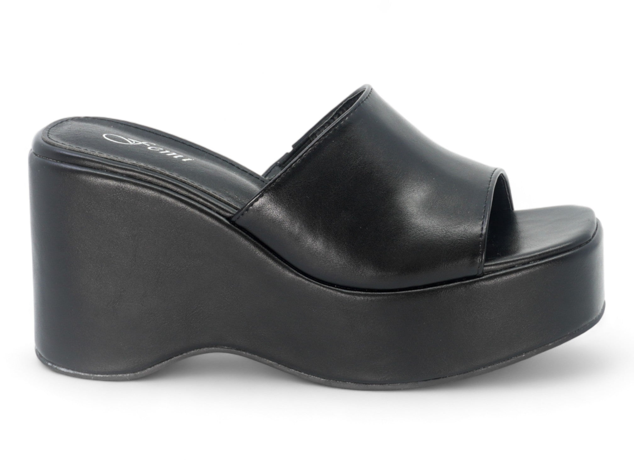 Women's Black Priscilla Wedge