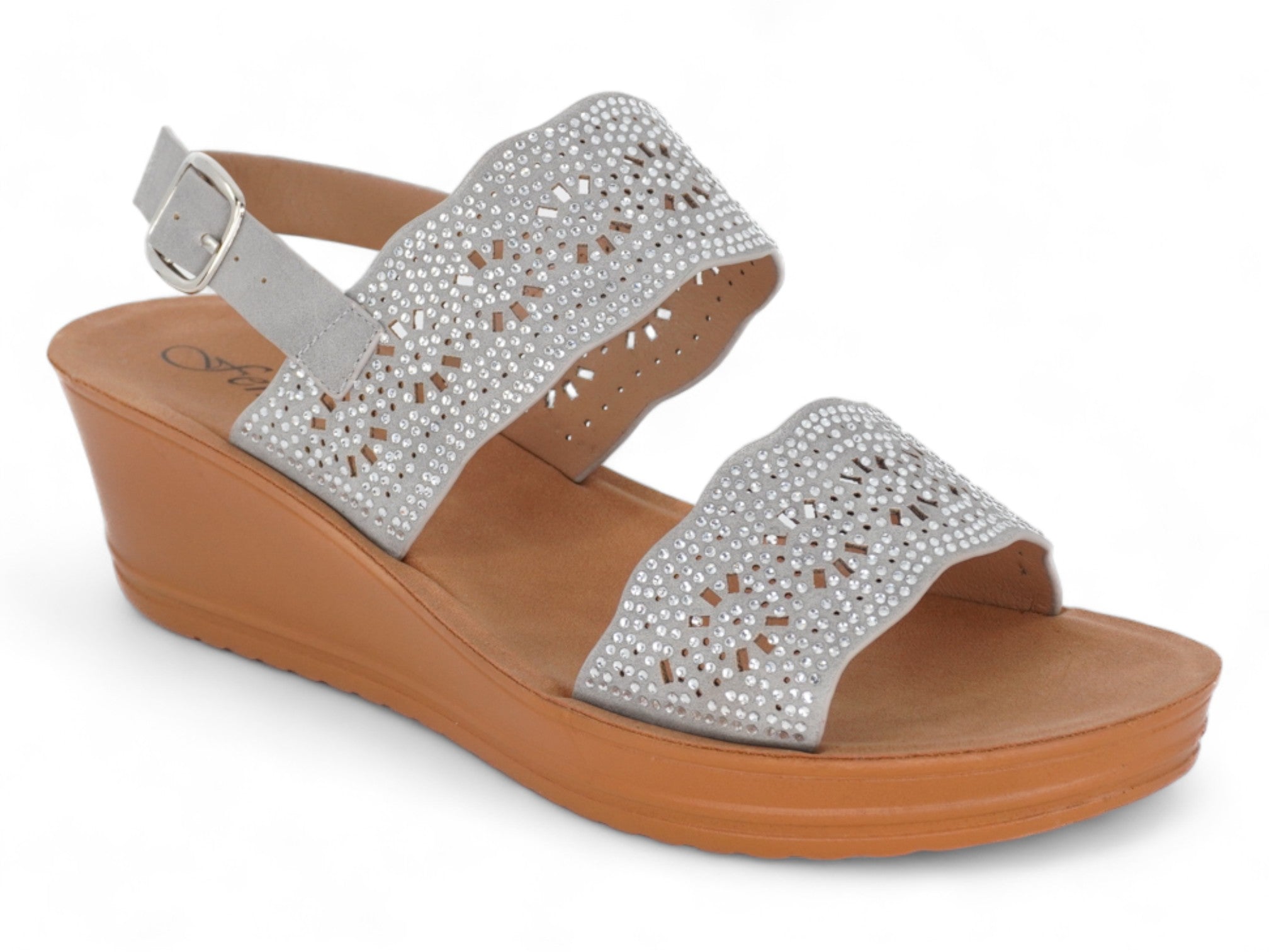 Women's Blue Constance Wedge