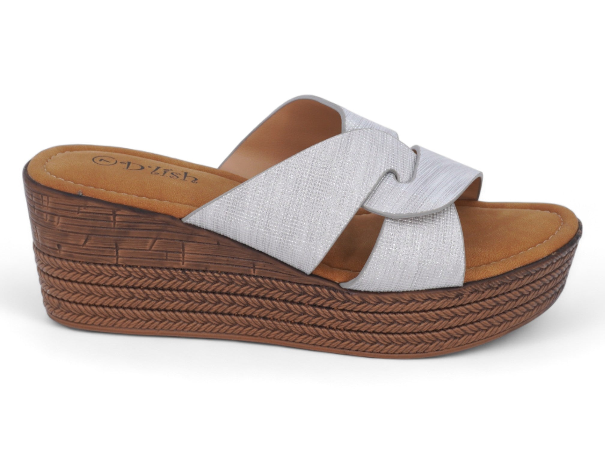 Women's Silver Giselle Wedge