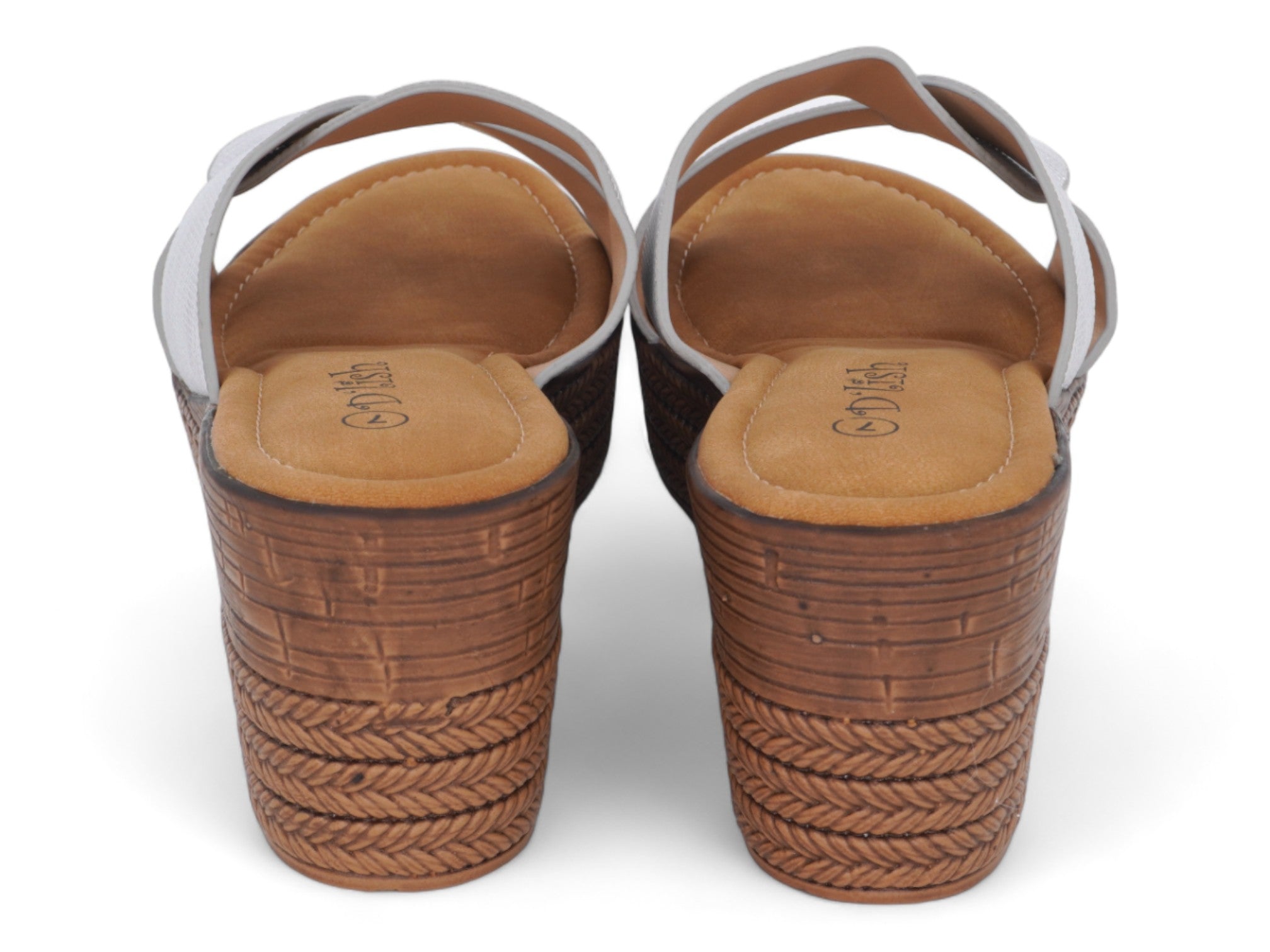 Women's Silver Giselle Wedge