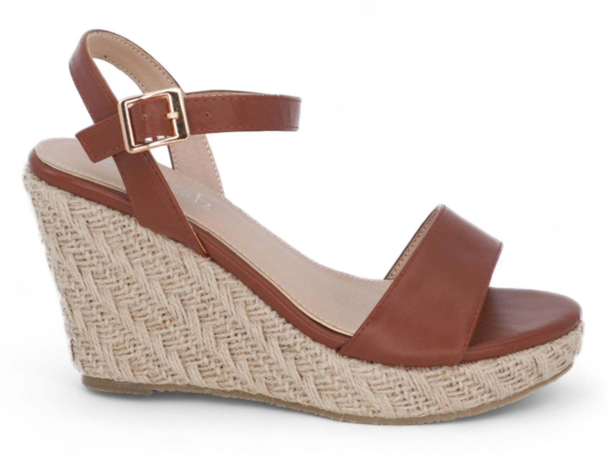 Women's Cognac Sarina Wedge