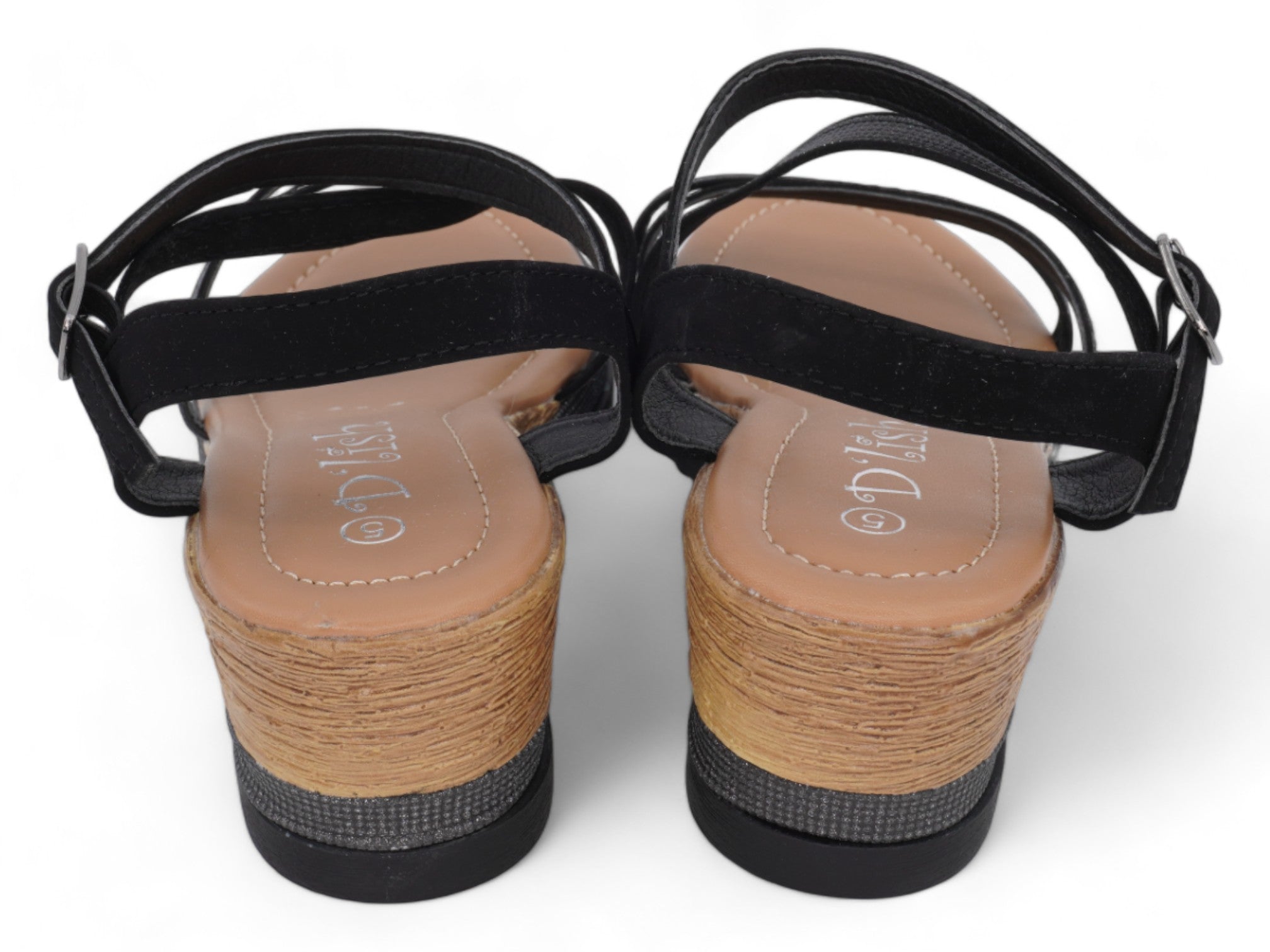 Women's Black Kali Wedge