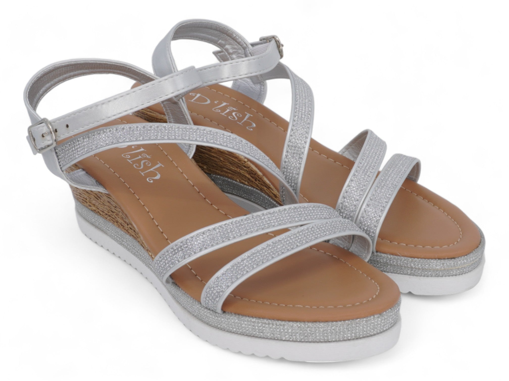 Women's Silver Kali Wedge