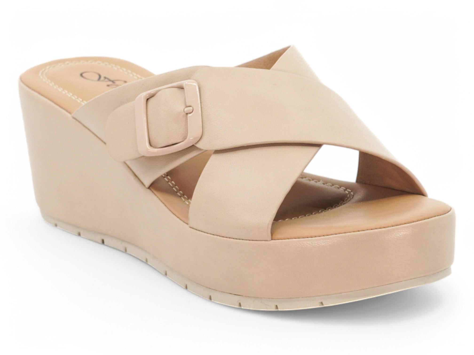 Women's Nude Ruby Wedge