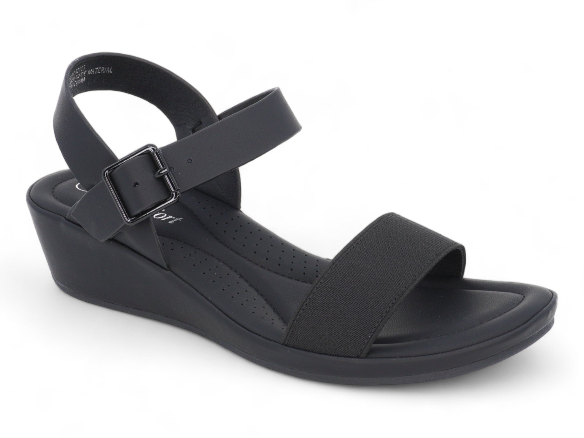 Women's Black Brie Comfort Wedge