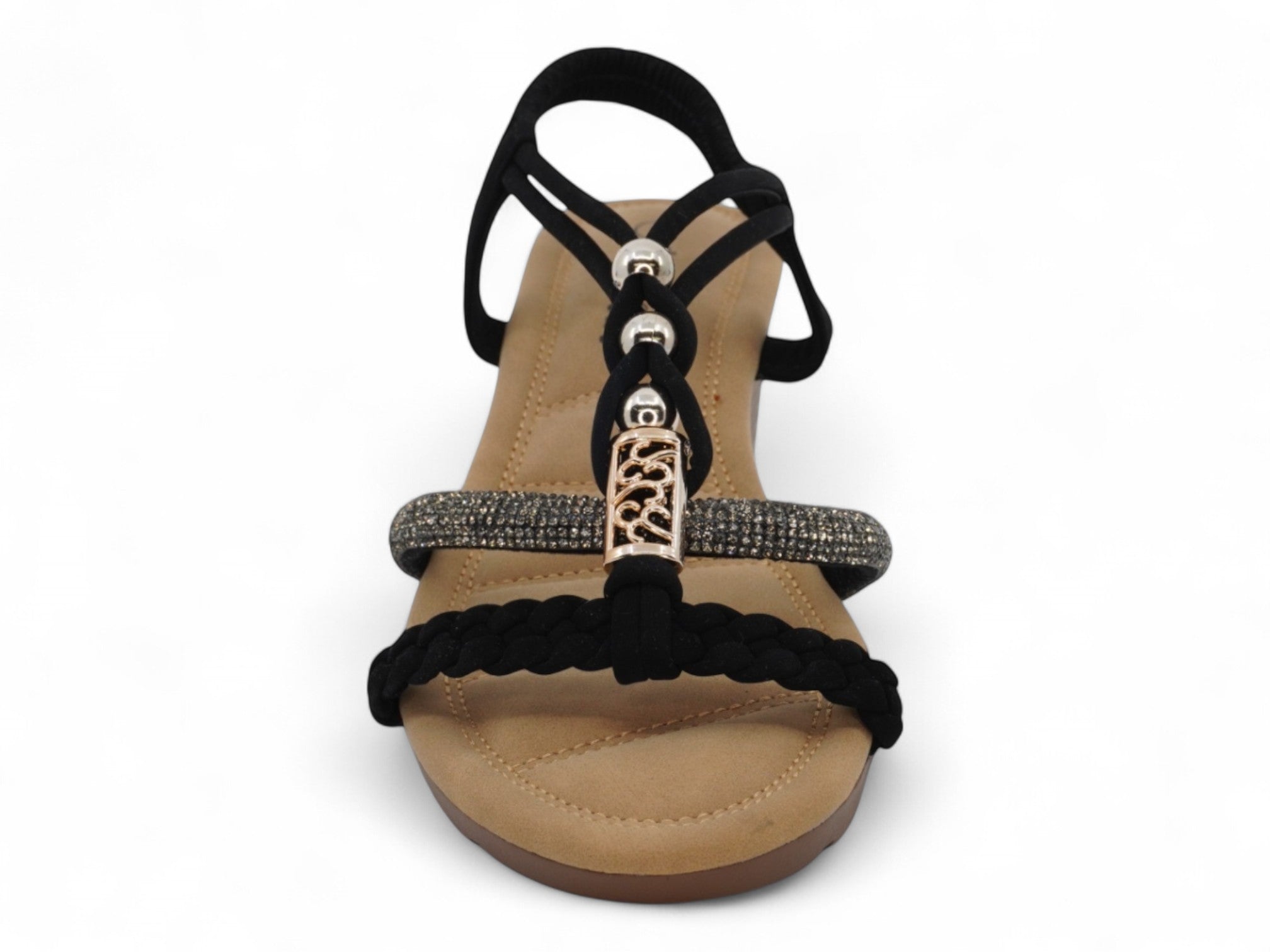 Women's Black Kiara Wedge